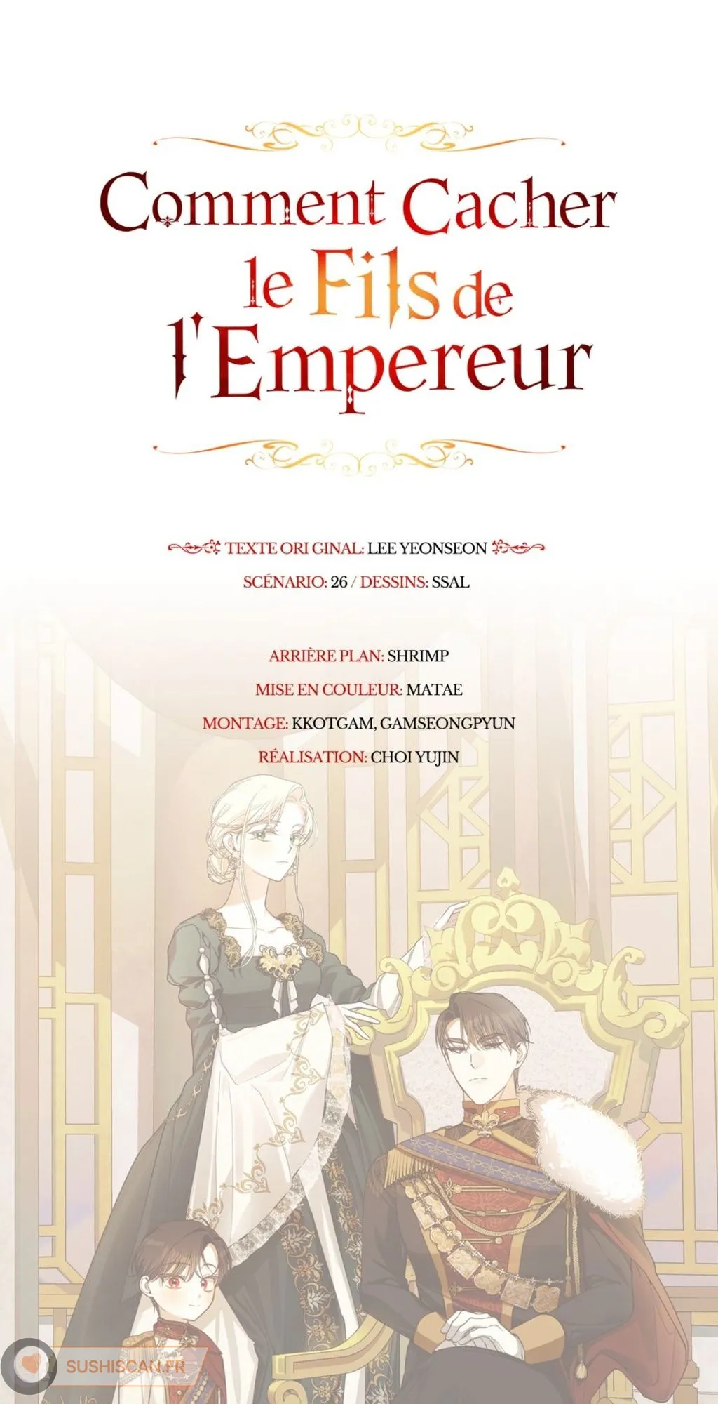 Read Comment cacher le fils de l’empereur Manga Online