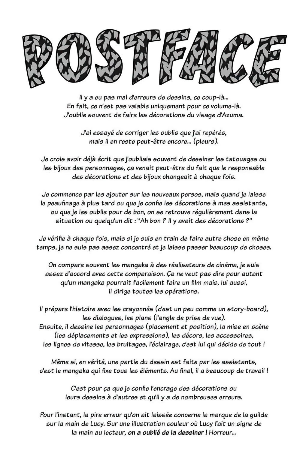 Read Fairy Tail FR Manga Online
