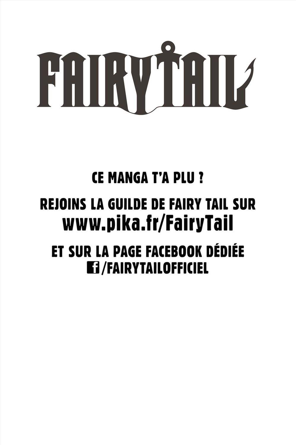 Read Fairy Tail FR Manga Online