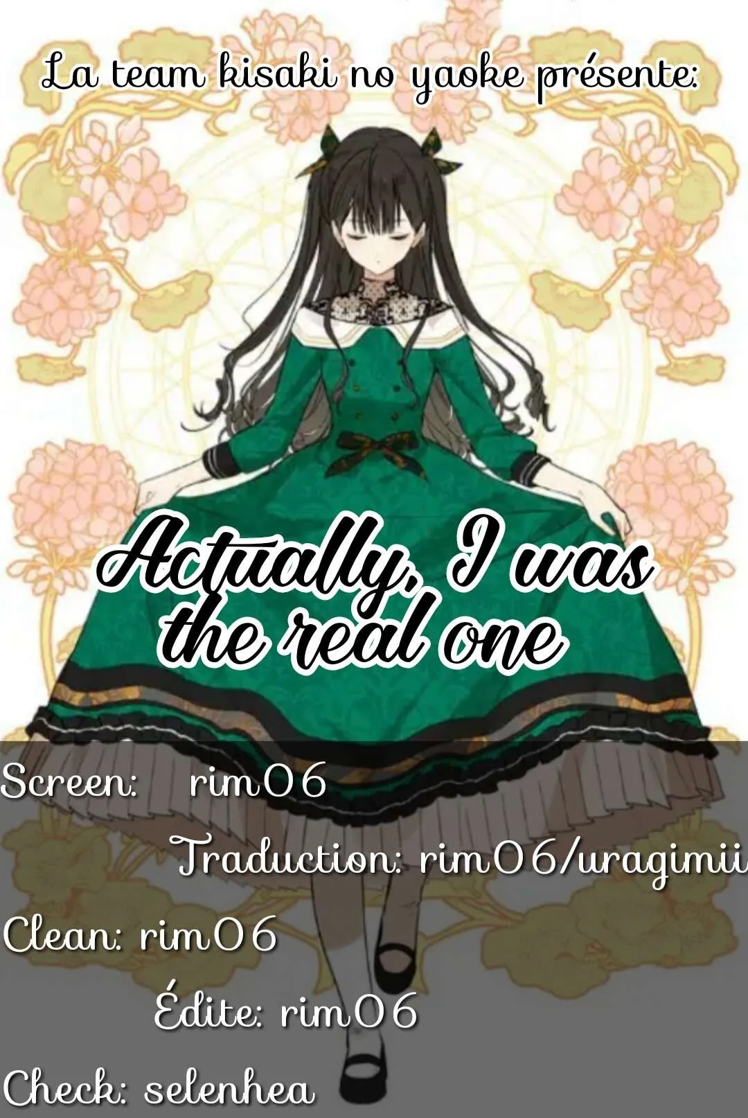 Read I Am The Real One FR Manga Online