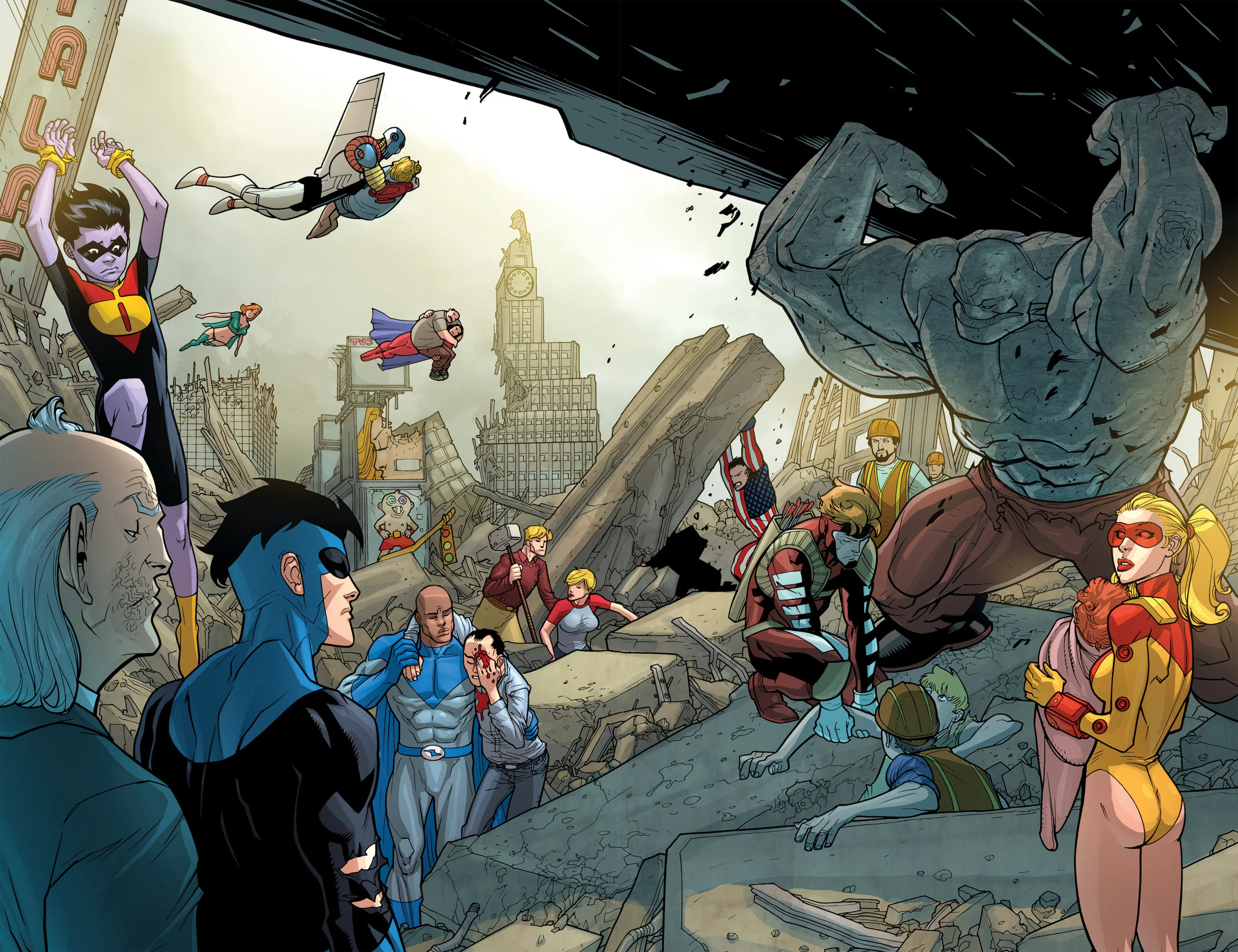 Read Invincible L’intégrale Manga Online