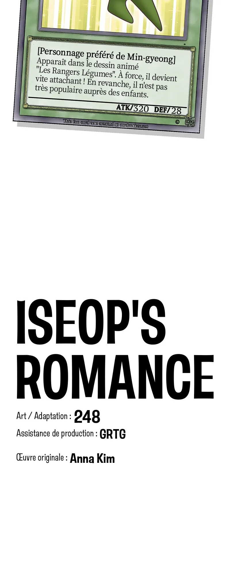 Read Iseop’s Romance FR Manga Online
