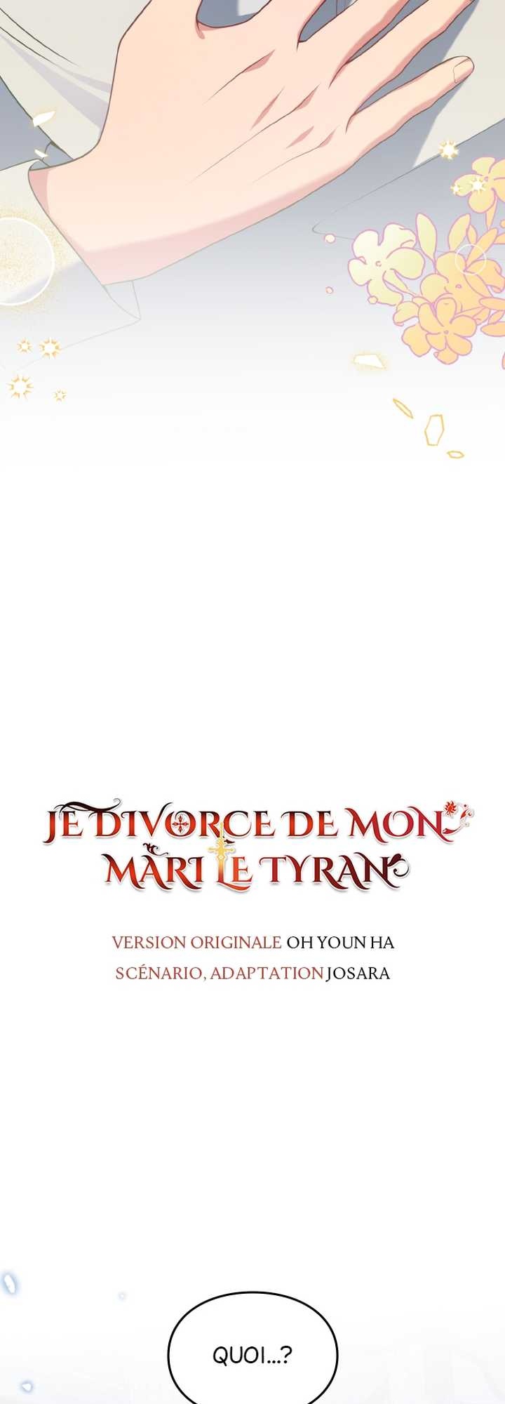 Read Je divorce de mon mari le tyran Manga Online