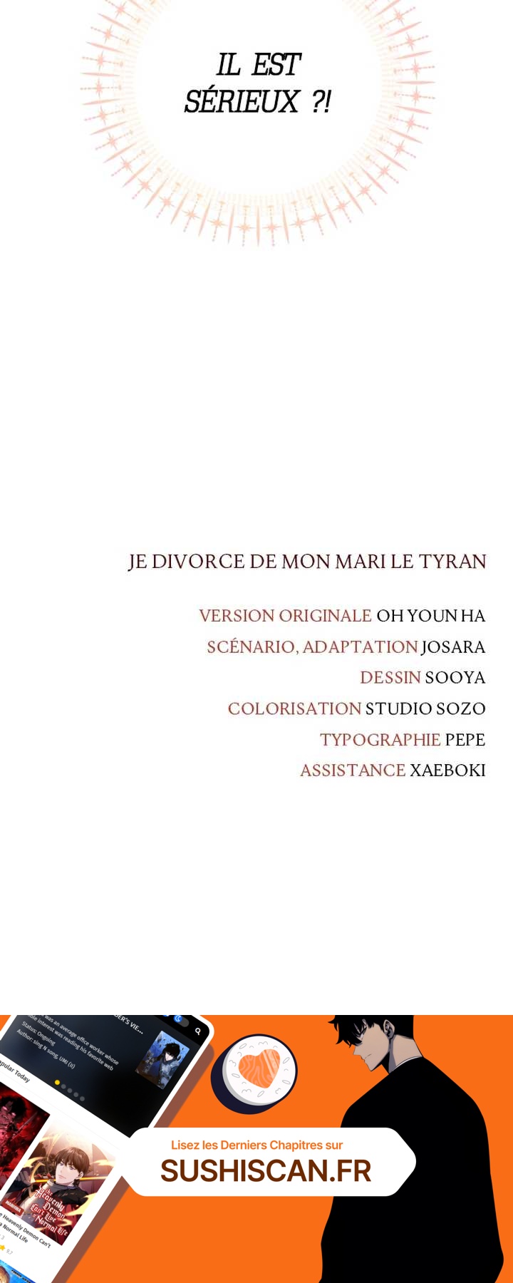 Read Je divorce de mon mari le tyran Manga Online