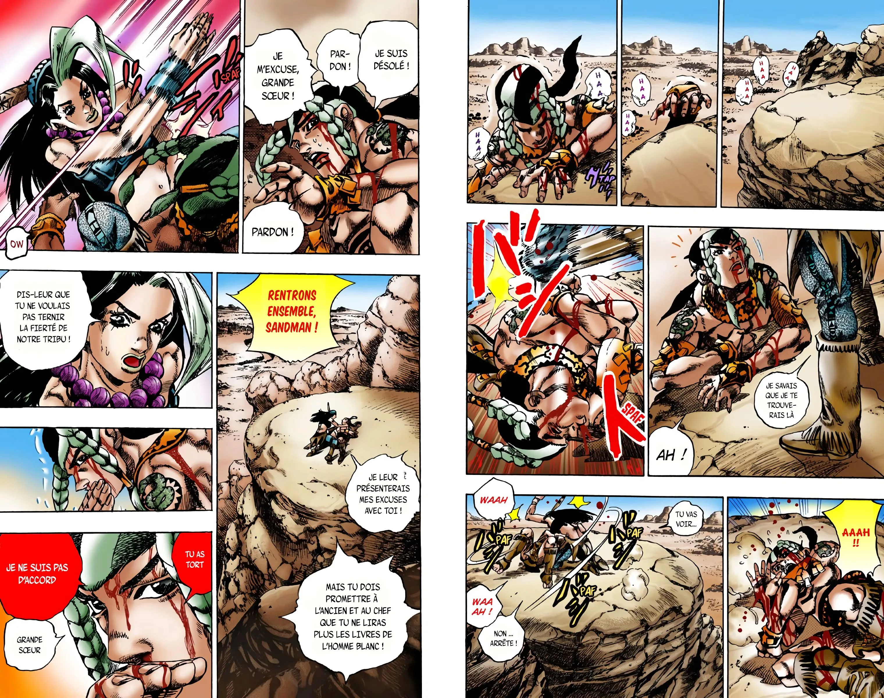 Read JoJo’s Bizarre Adventure Steel Ball Run FR Manga Online