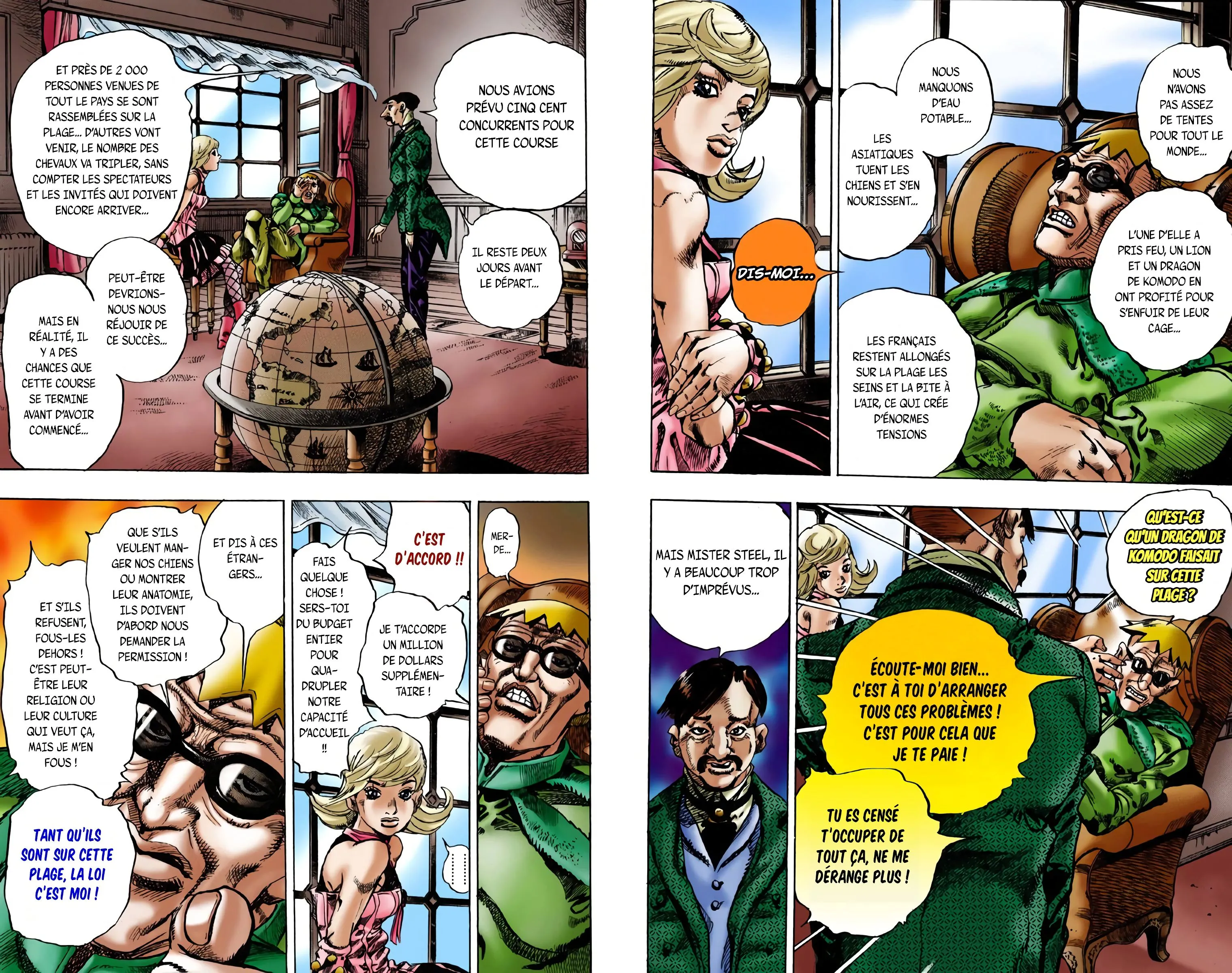 Read JoJo’s Bizarre Adventure Steel Ball Run FR Manga Online
