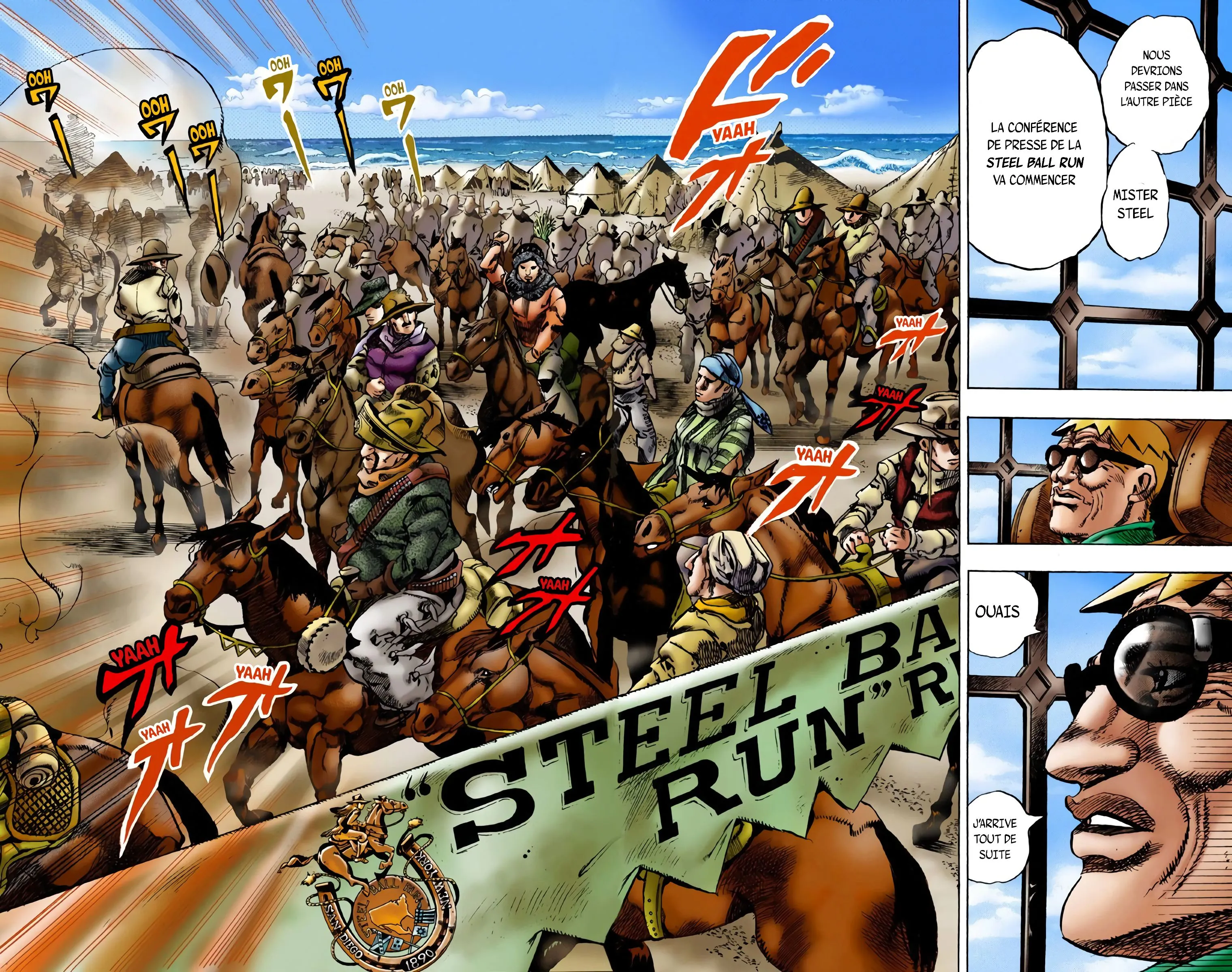 Read JoJo’s Bizarre Adventure Steel Ball Run FR Manga Online