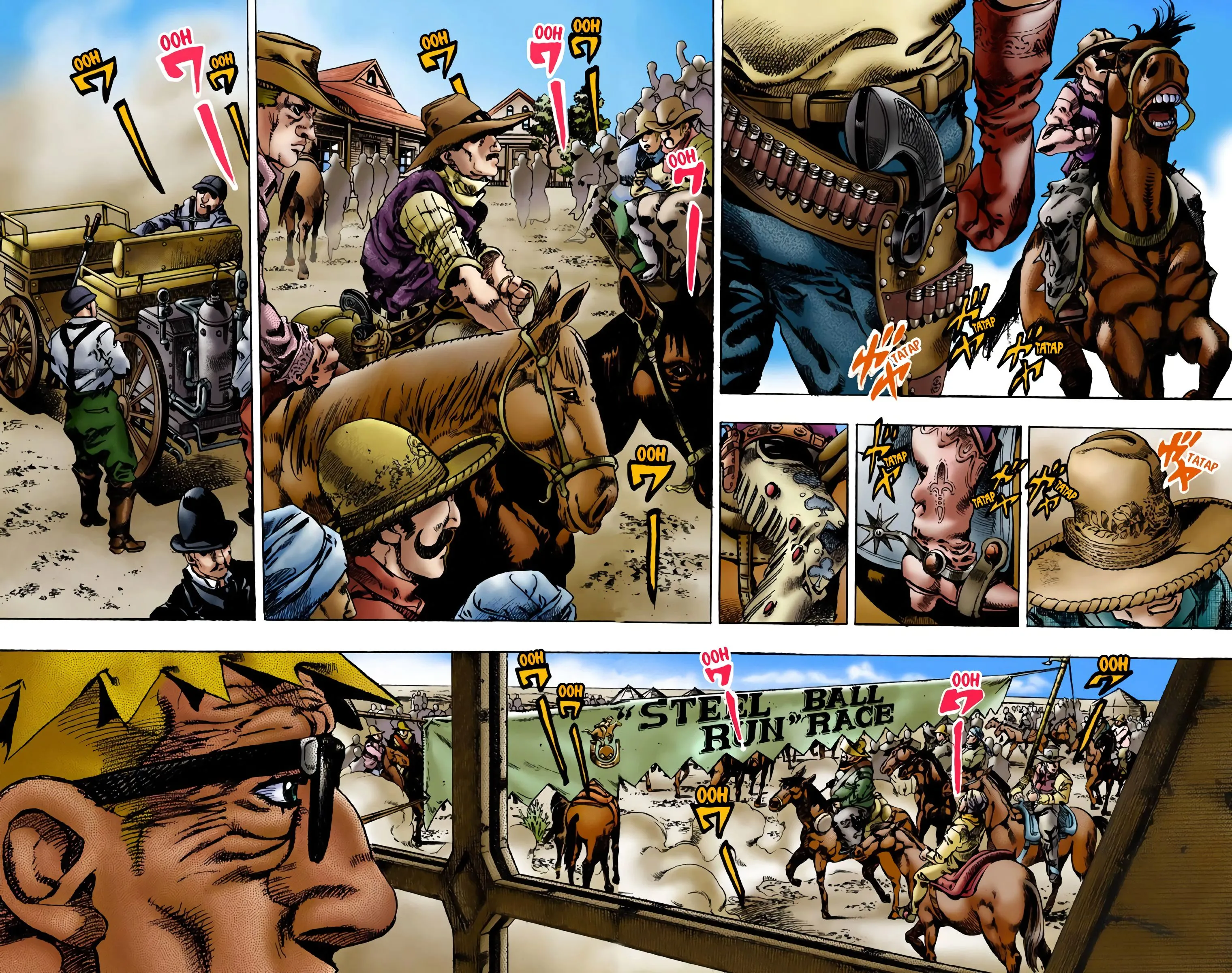 Read JoJo’s Bizarre Adventure Steel Ball Run FR Manga Online