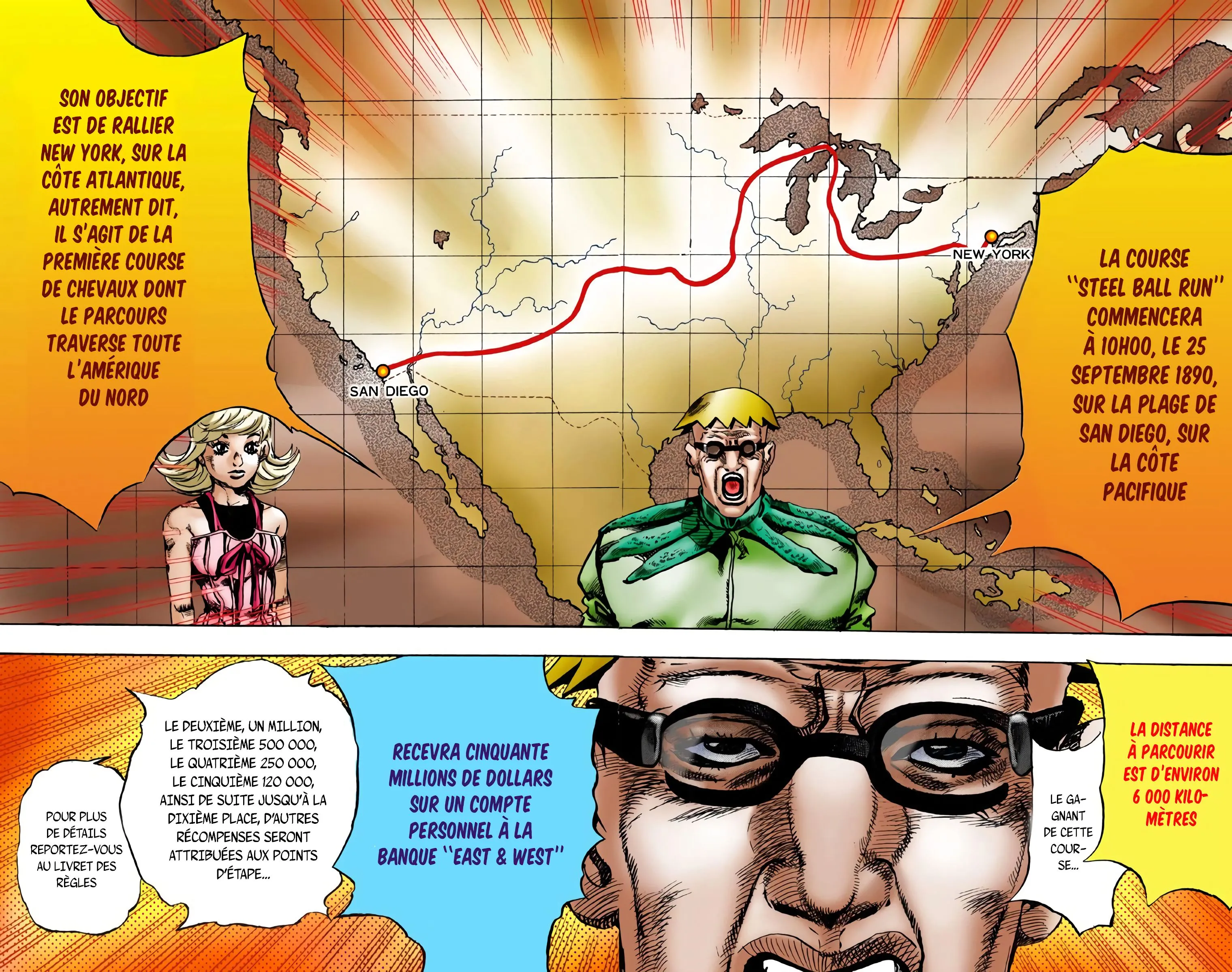 Read JoJo’s Bizarre Adventure Steel Ball Run FR Manga Online