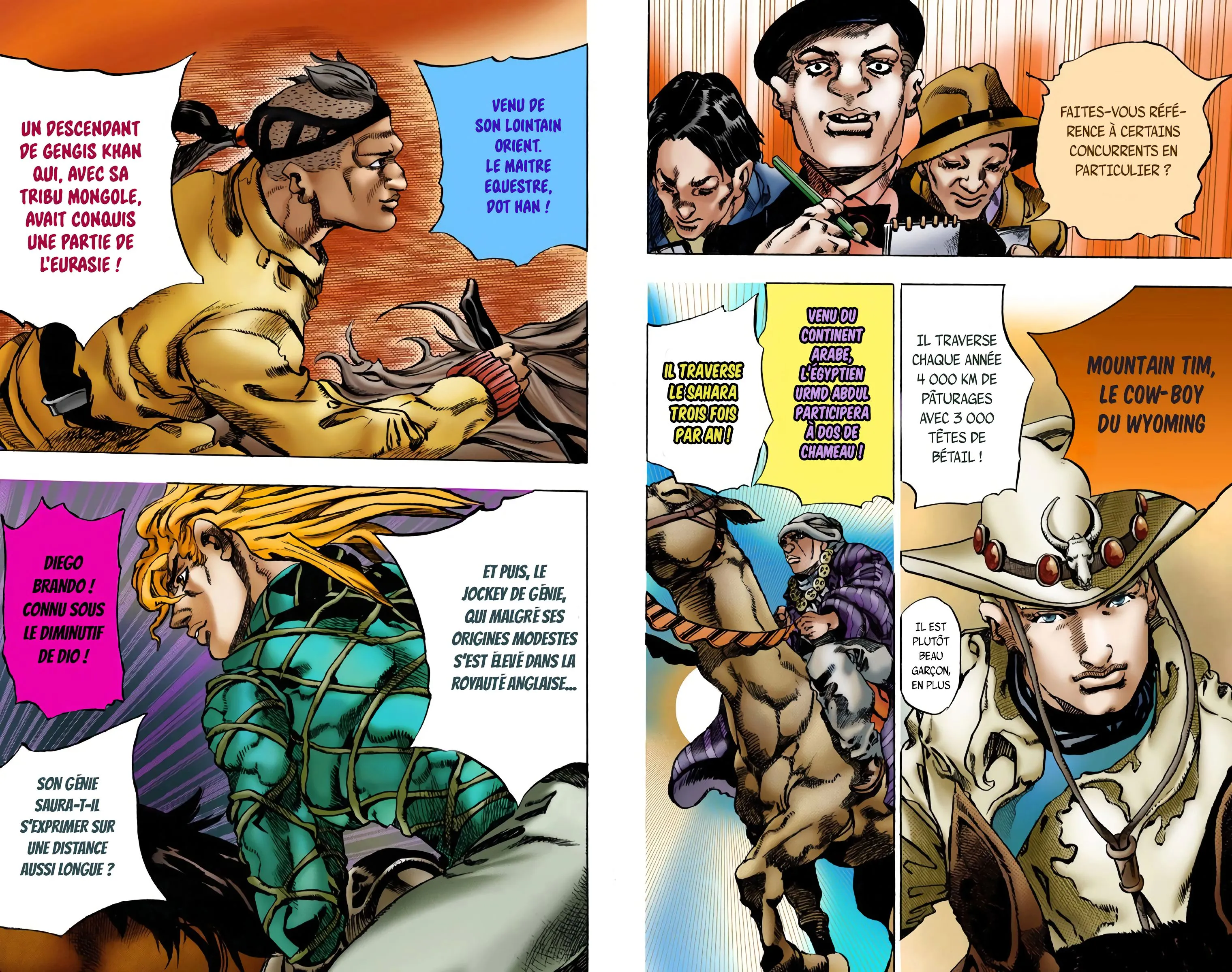 Read JoJo’s Bizarre Adventure Steel Ball Run FR Manga Online