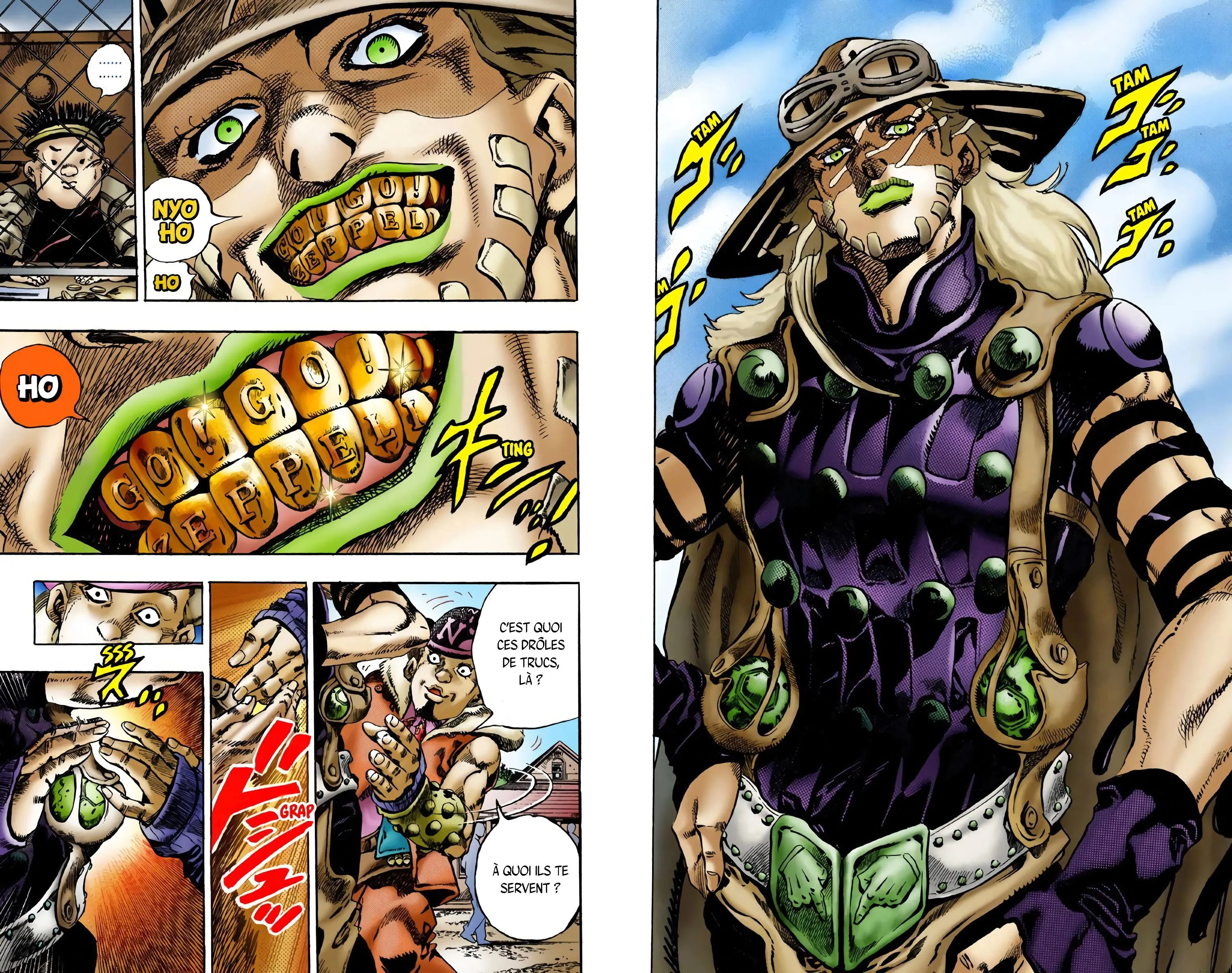 Read JoJo’s Bizarre Adventure Steel Ball Run FR Manga Online
