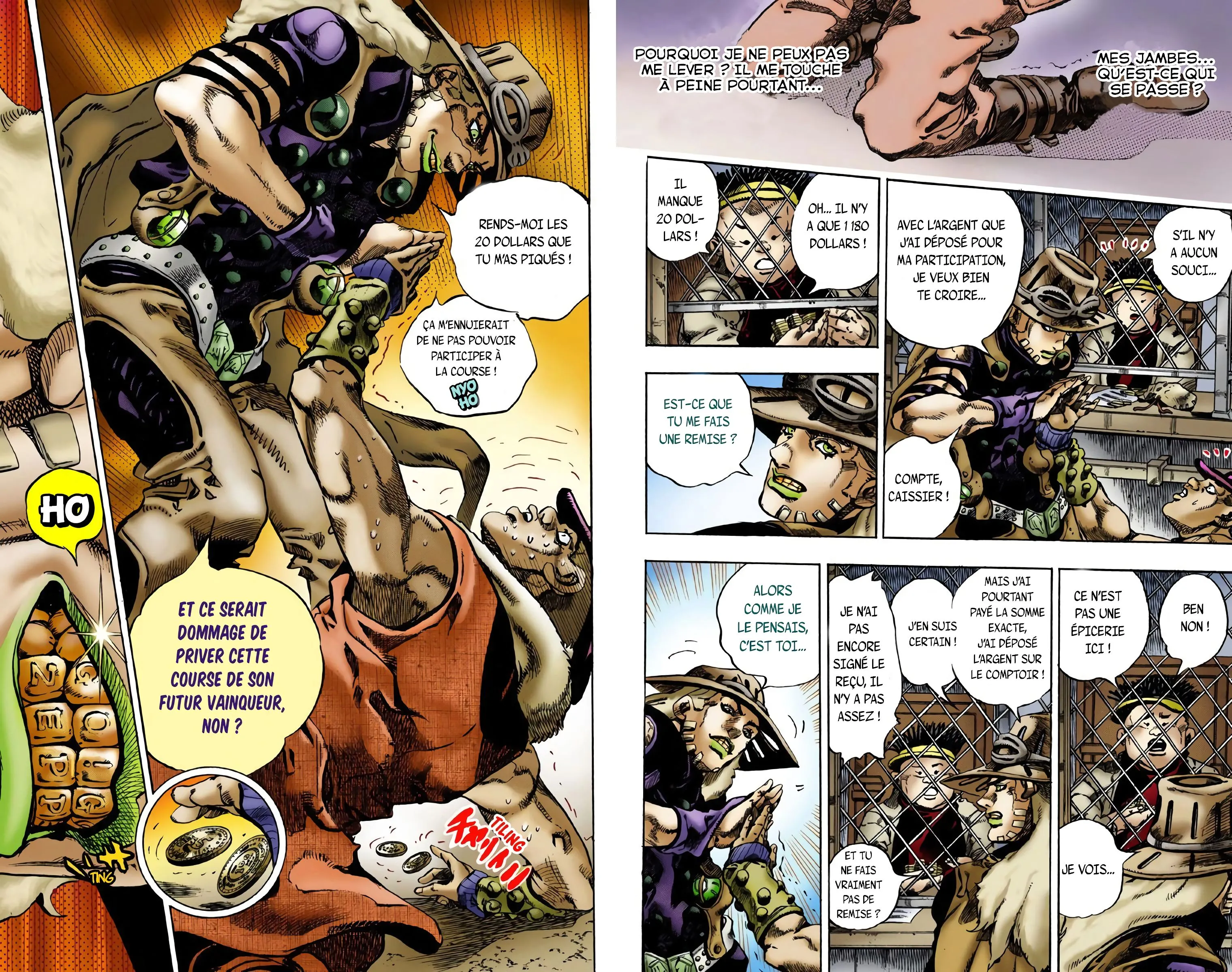 Read JoJo’s Bizarre Adventure Steel Ball Run FR Manga Online