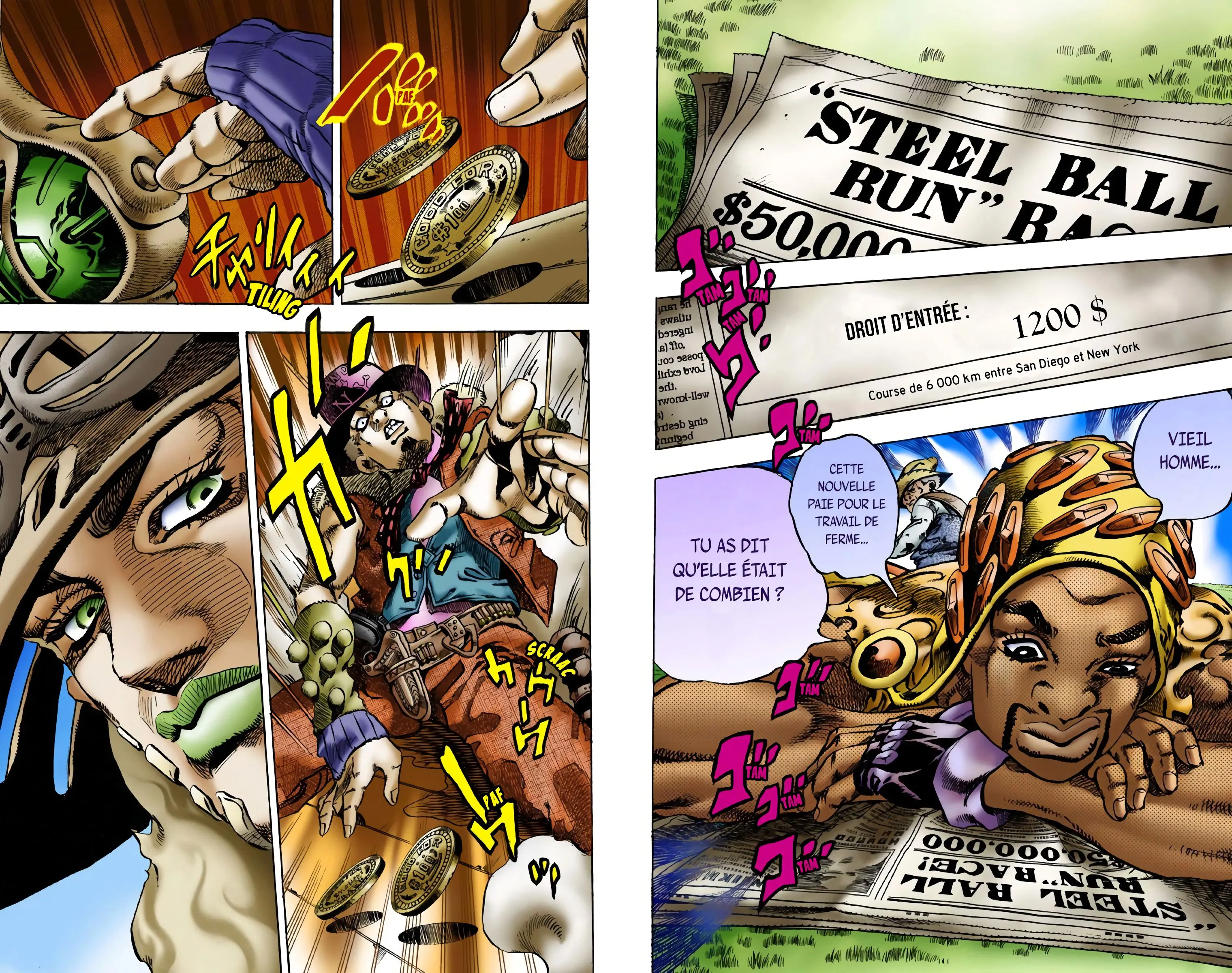 Read JoJo’s Bizarre Adventure Steel Ball Run FR Manga Online