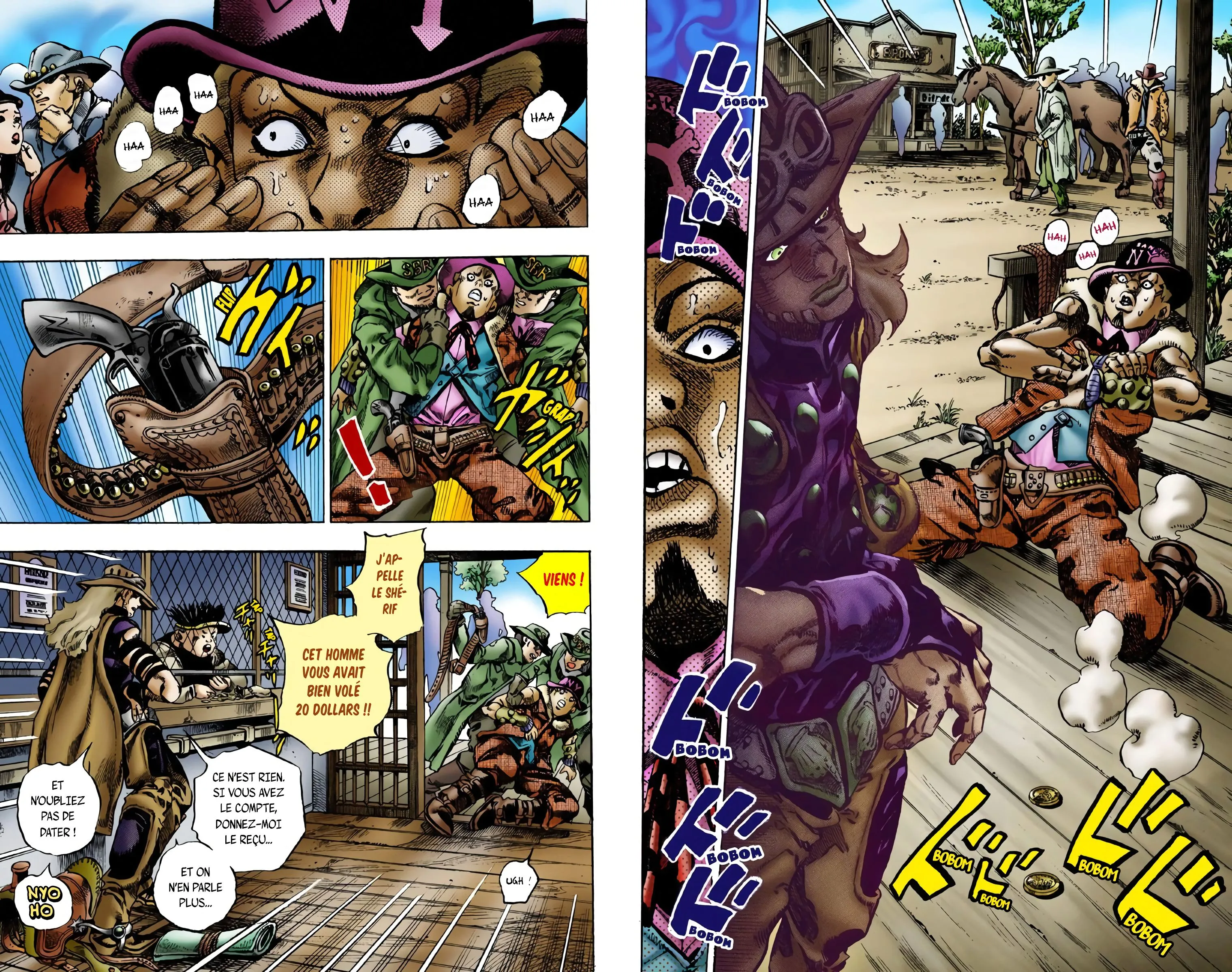 Read JoJo’s Bizarre Adventure Steel Ball Run FR Manga Online