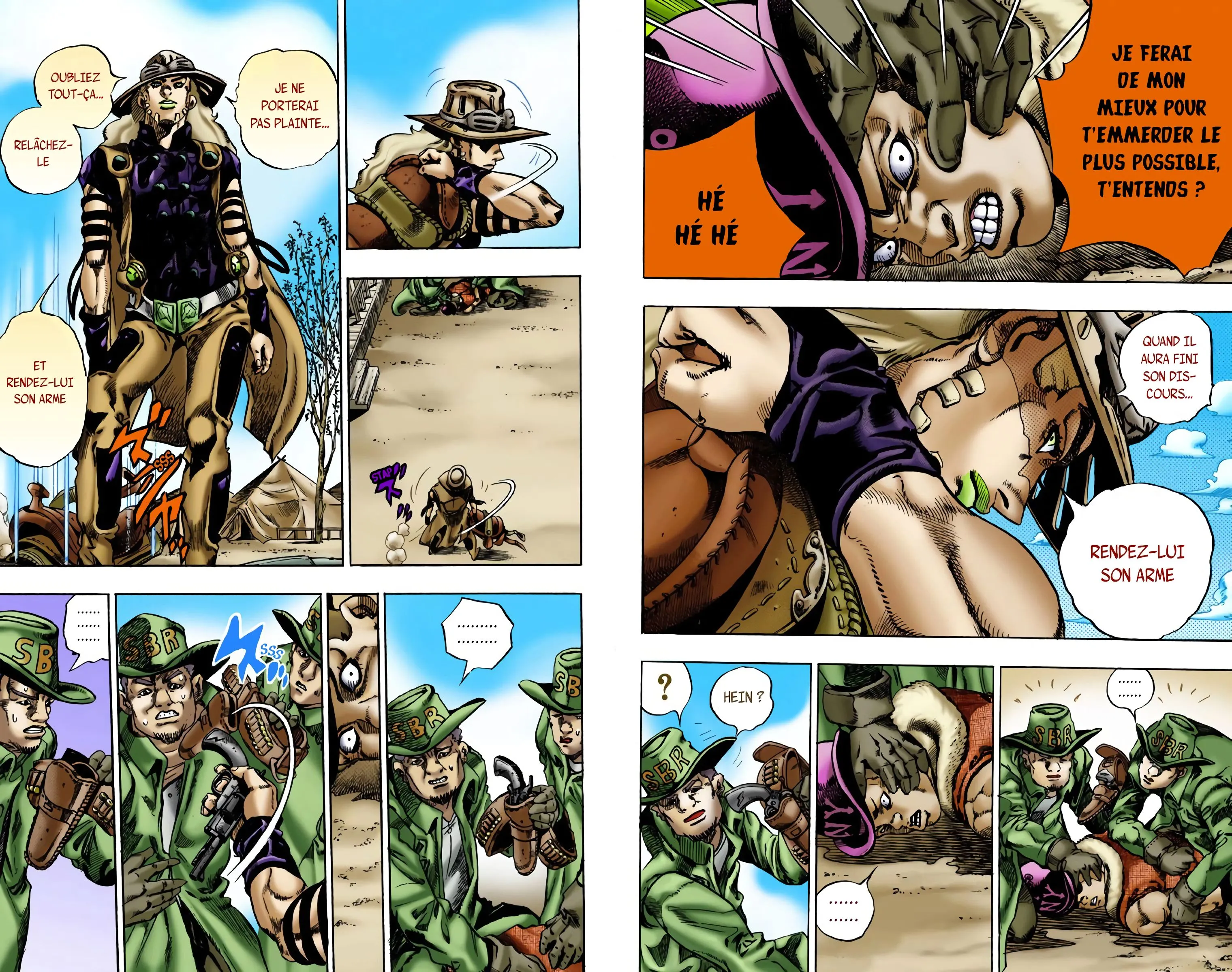 Read JoJo’s Bizarre Adventure Steel Ball Run FR Manga Online