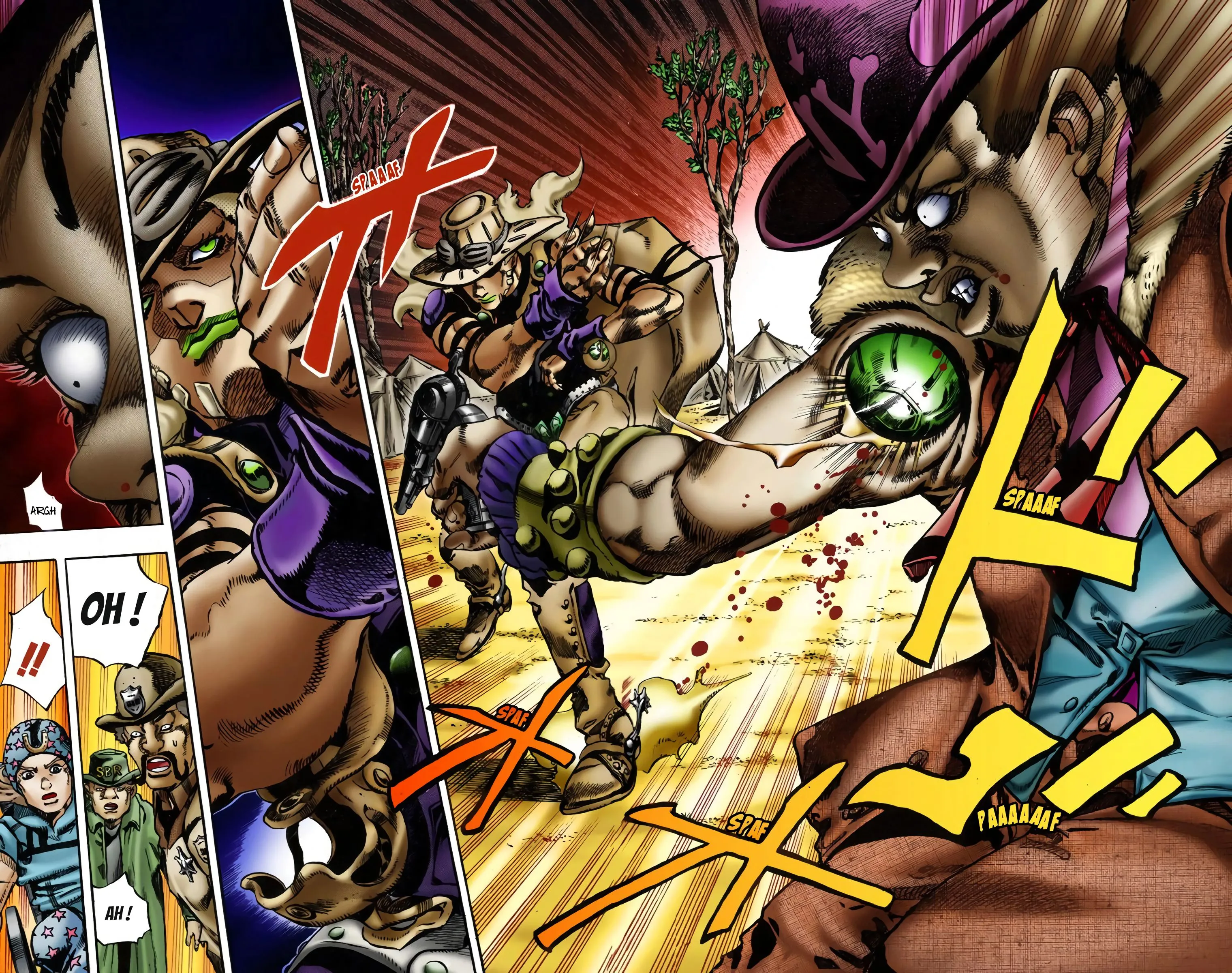 Read JoJo’s Bizarre Adventure Steel Ball Run FR Manga Online