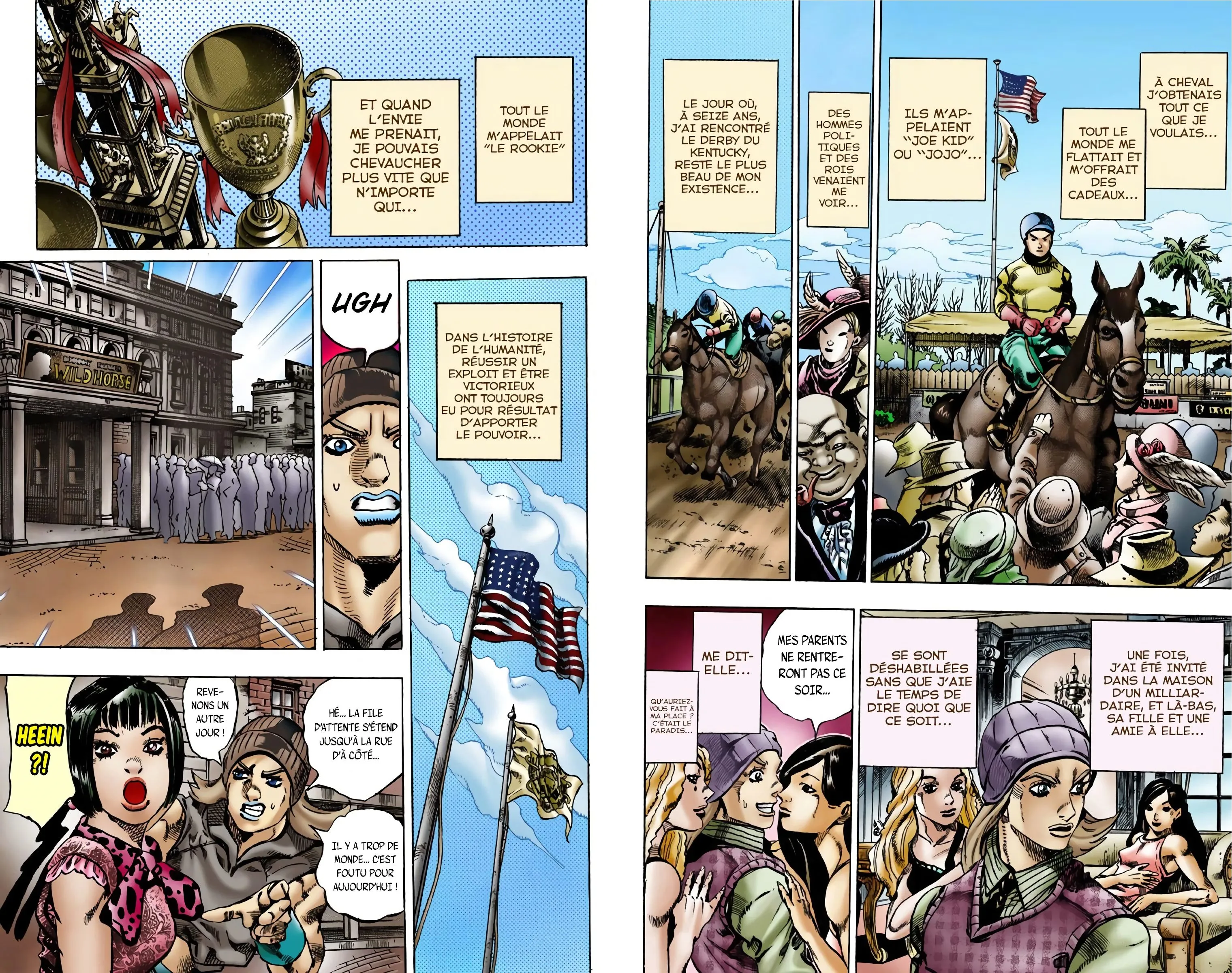 Read JoJo’s Bizarre Adventure Steel Ball Run FR Manga Online