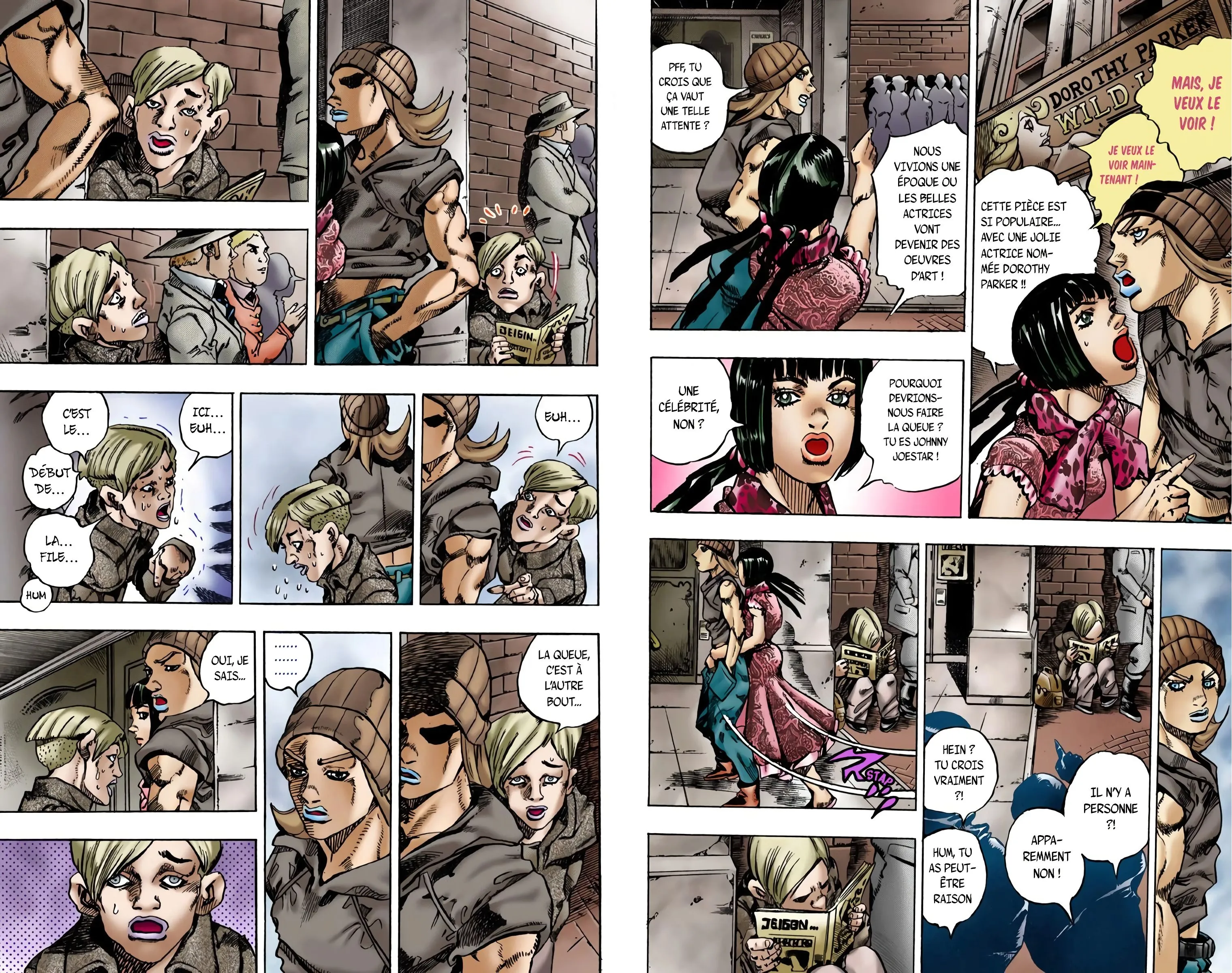 Read JoJo’s Bizarre Adventure Steel Ball Run FR Manga Online