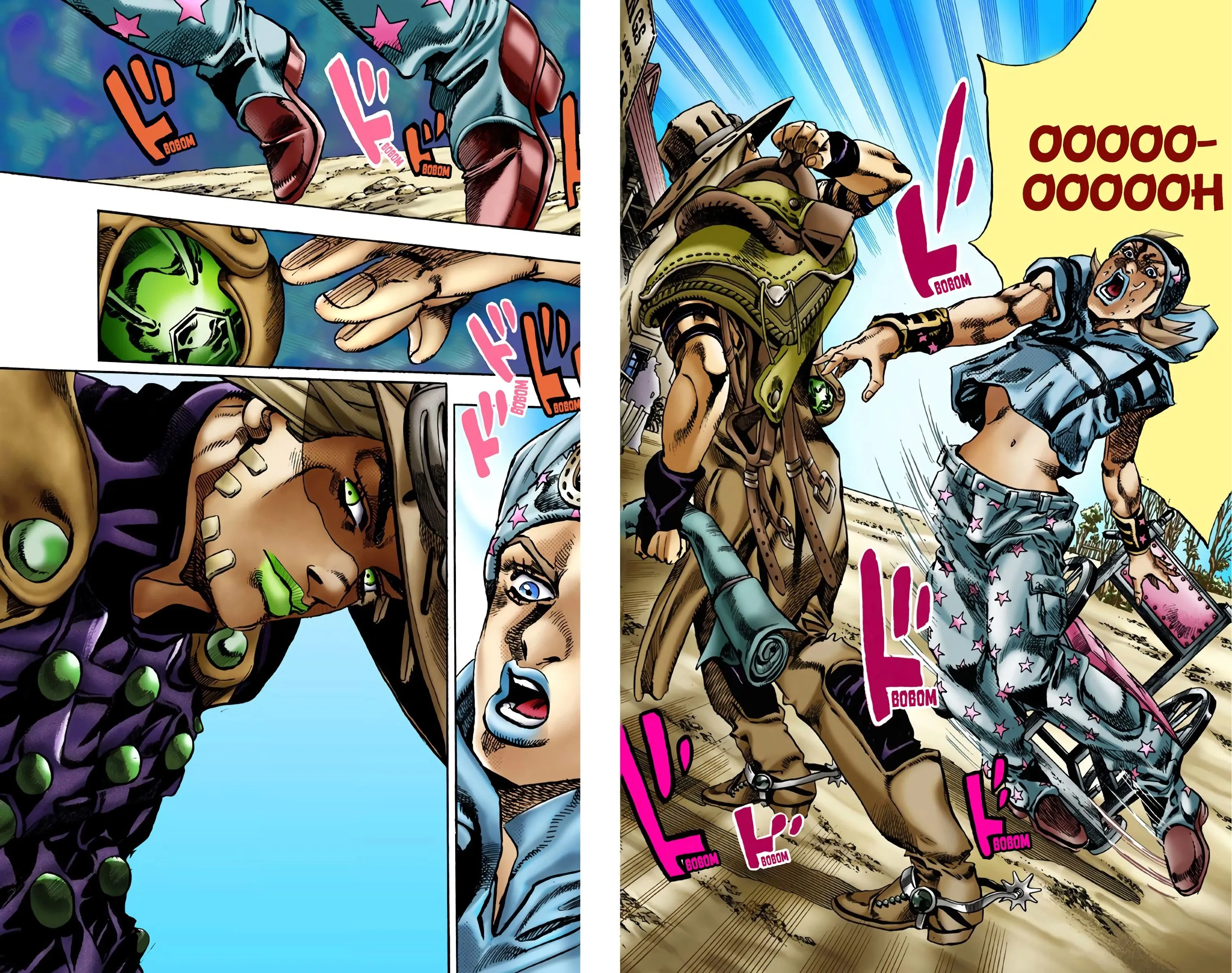 Read JoJo’s Bizarre Adventure Steel Ball Run FR Manga Online