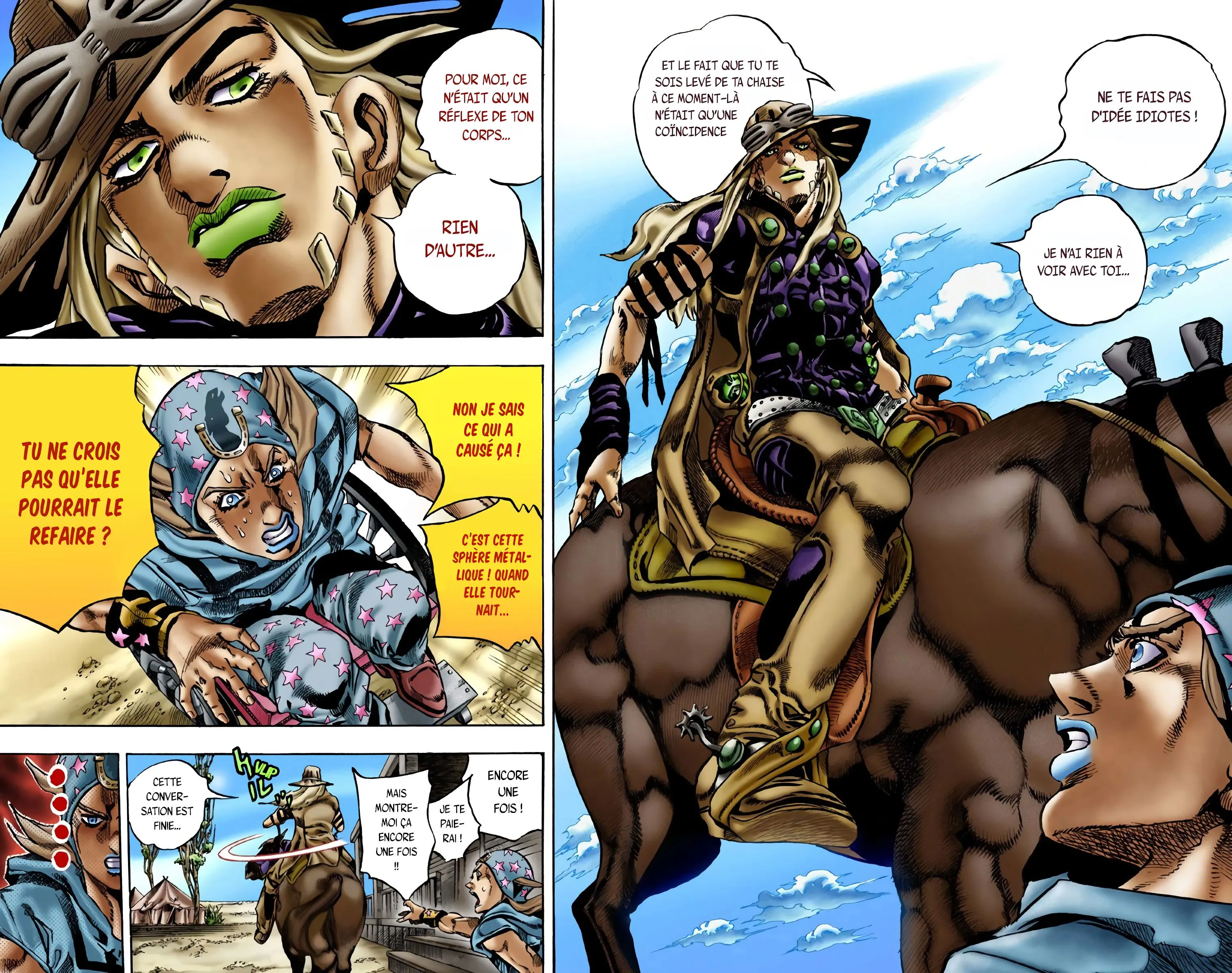 Read JoJo’s Bizarre Adventure Steel Ball Run FR Manga Online