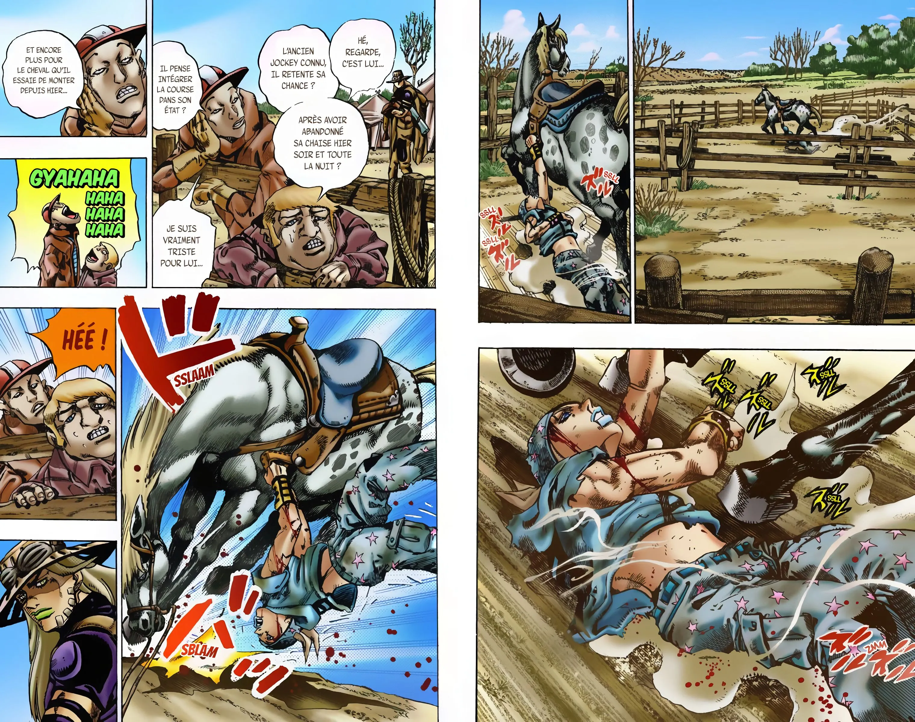 Read JoJo’s Bizarre Adventure Steel Ball Run FR Manga Online