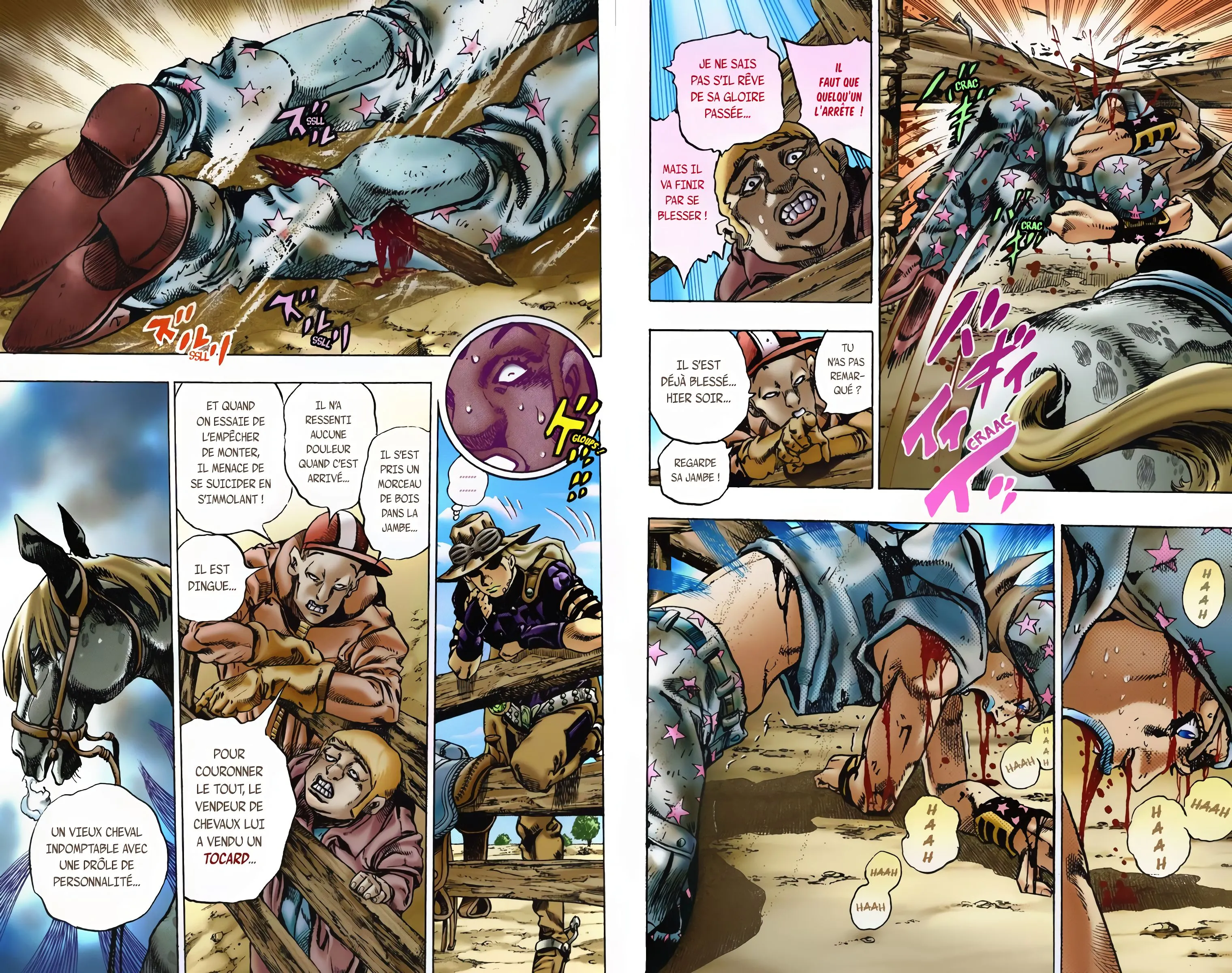 Read JoJo’s Bizarre Adventure Steel Ball Run FR Manga Online