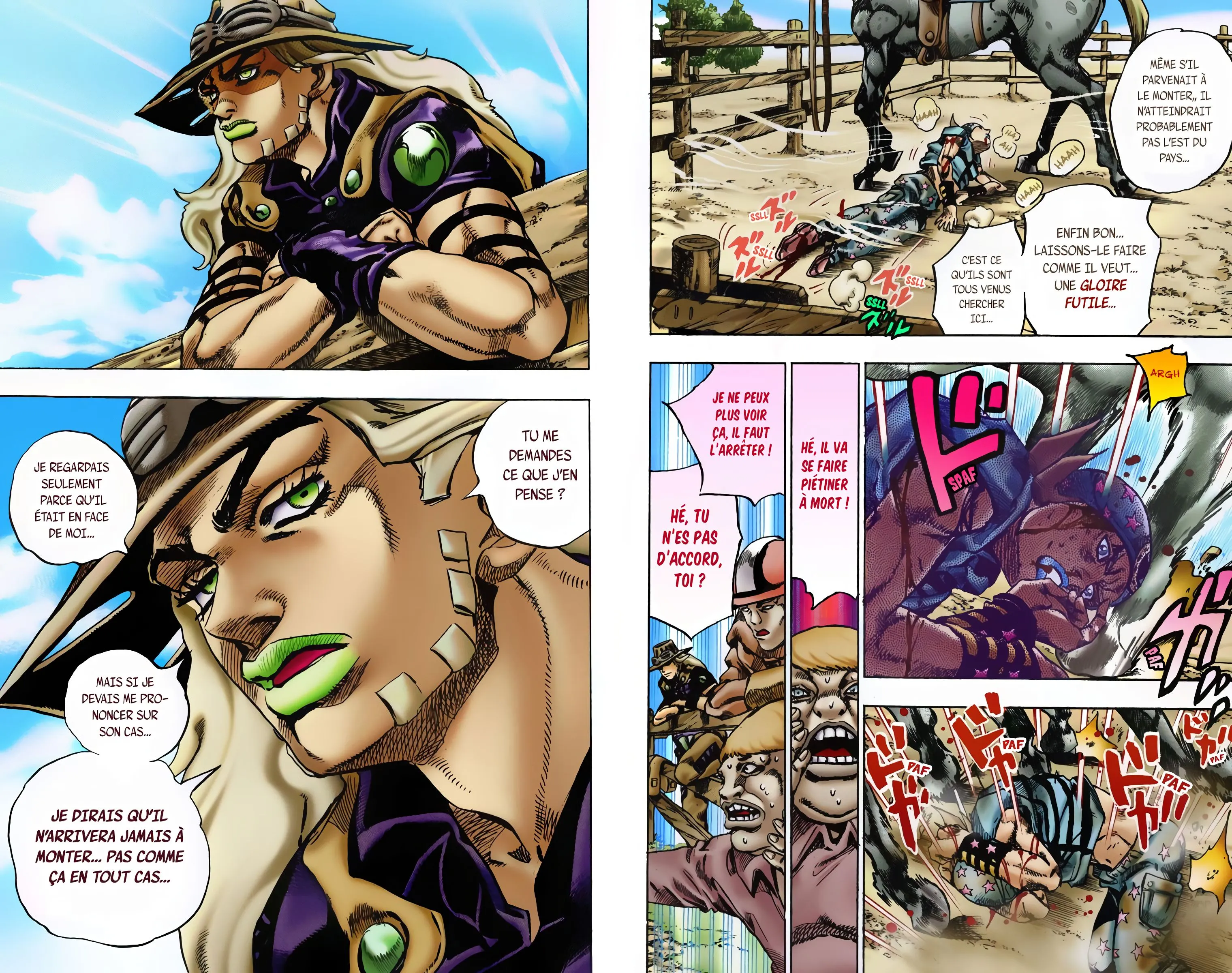 Read JoJo’s Bizarre Adventure Steel Ball Run FR Manga Online