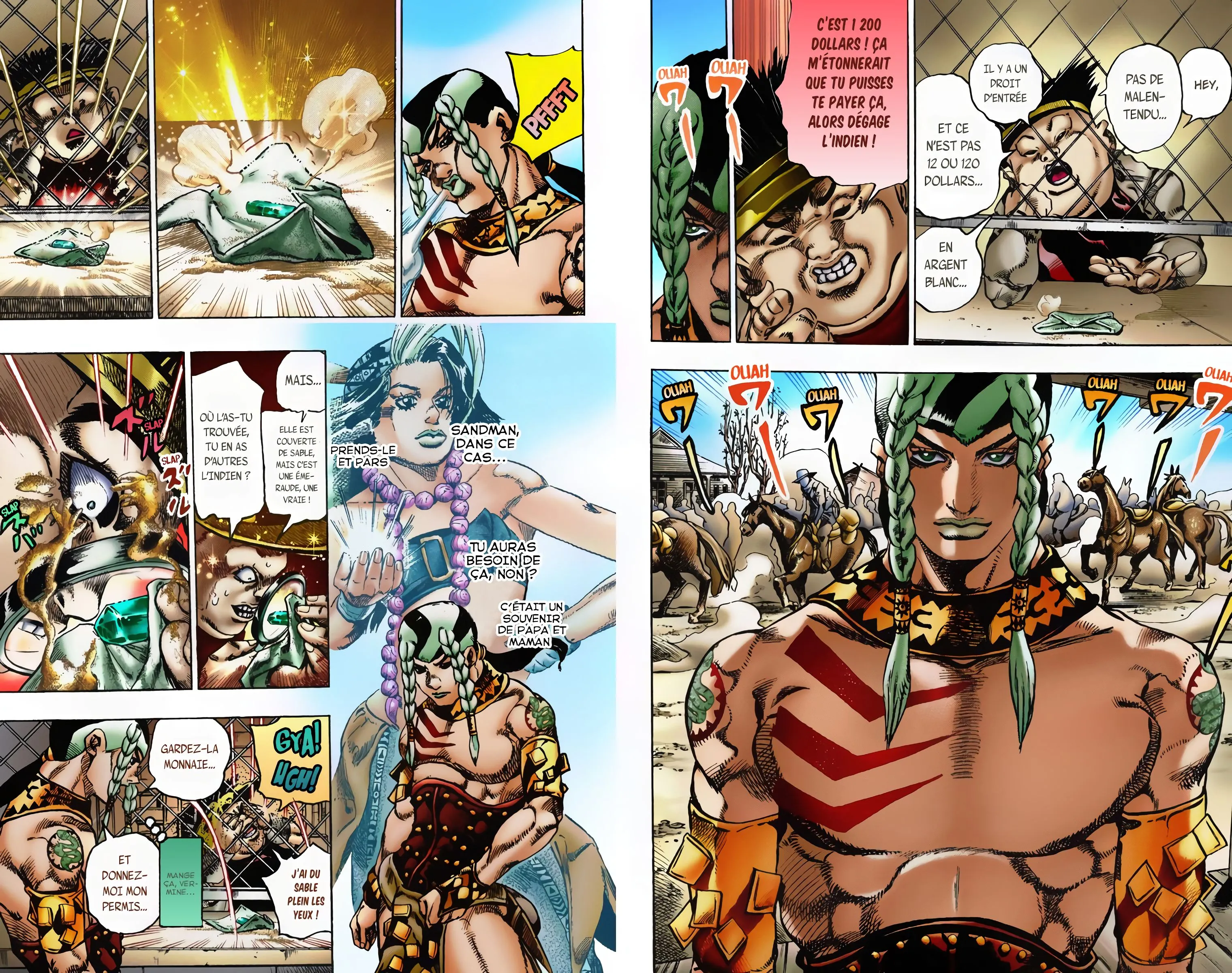 Read JoJo’s Bizarre Adventure Steel Ball Run FR Manga Online