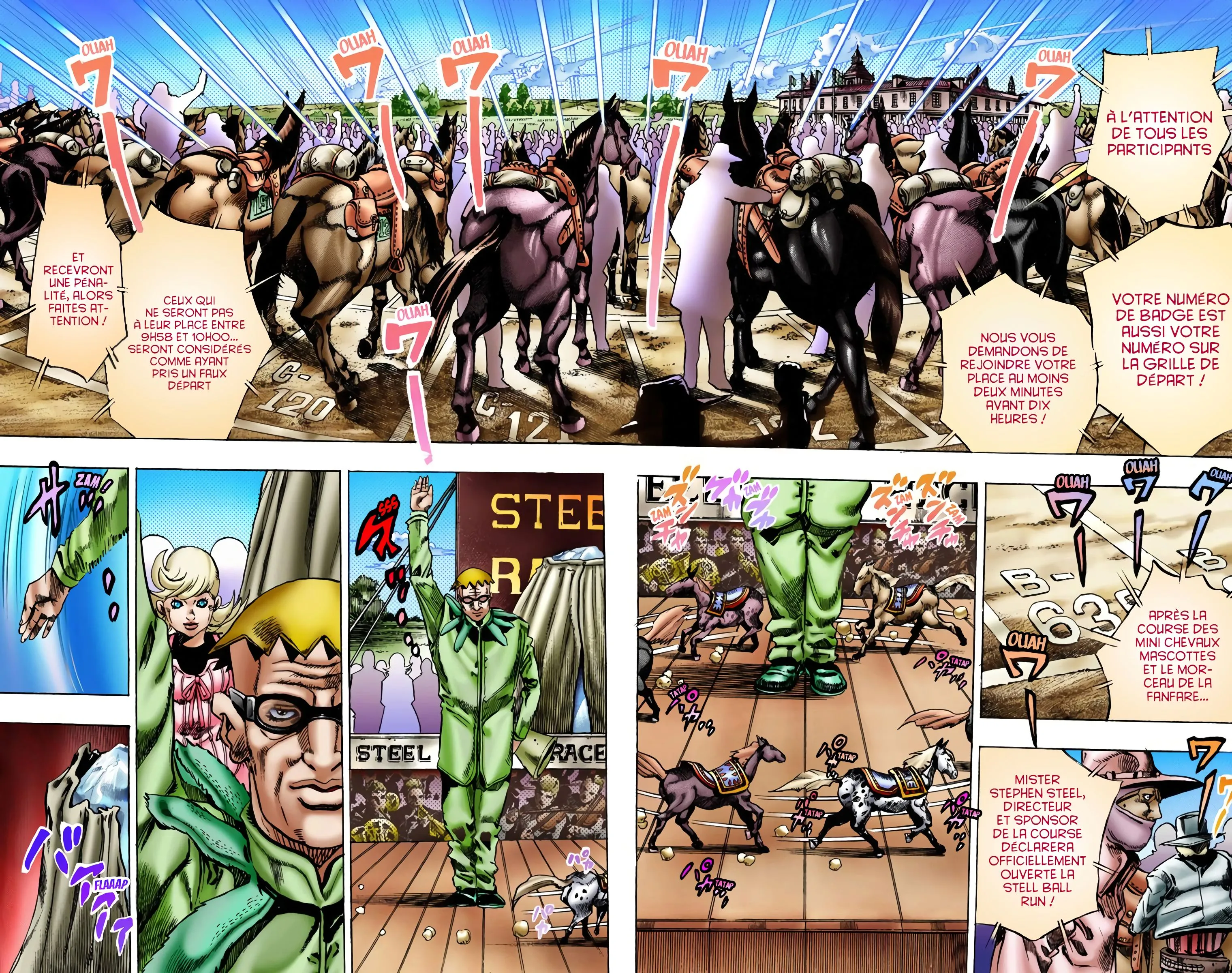 Read JoJo’s Bizarre Adventure Steel Ball Run FR Manga Online