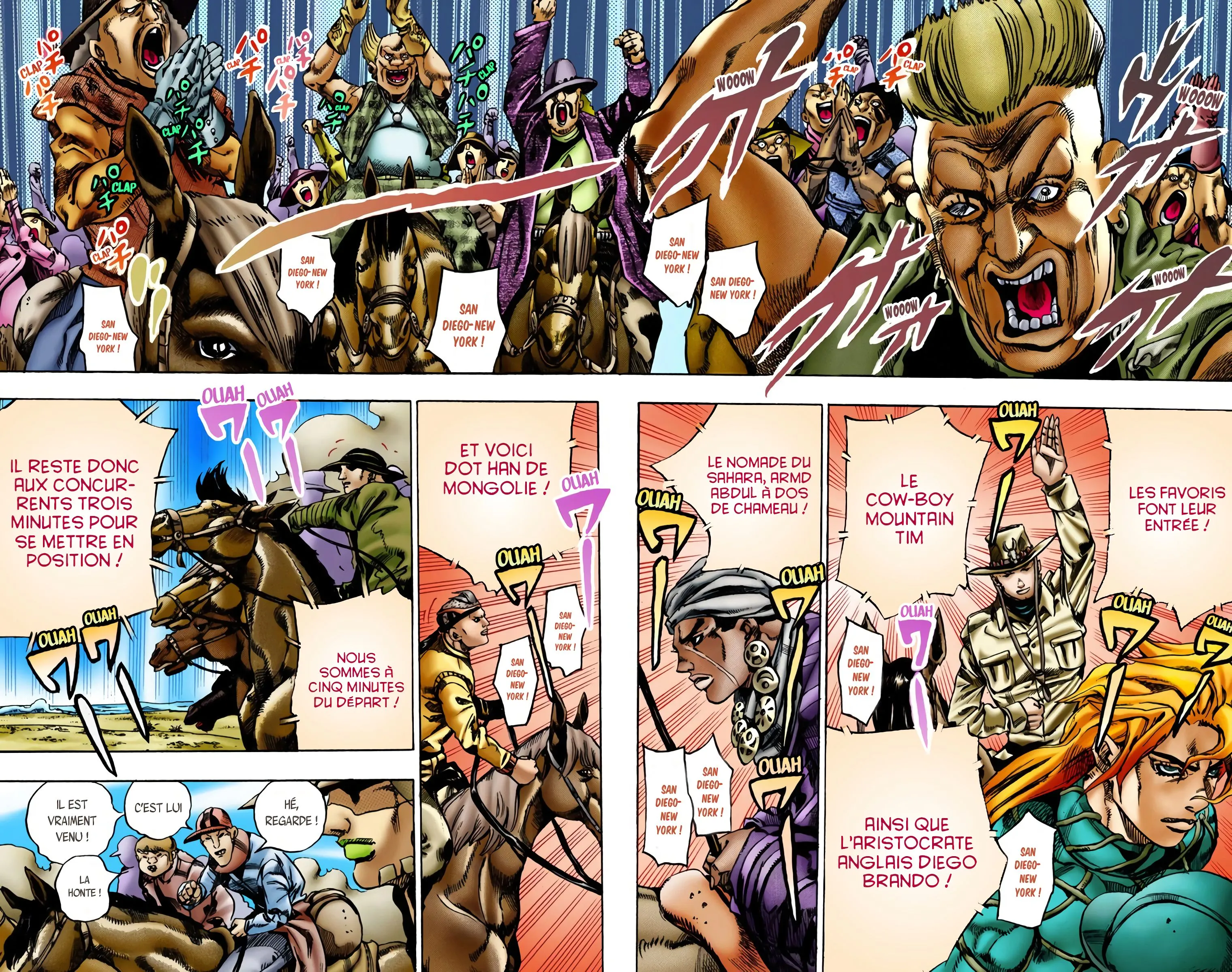 Read JoJo’s Bizarre Adventure Steel Ball Run FR Manga Online