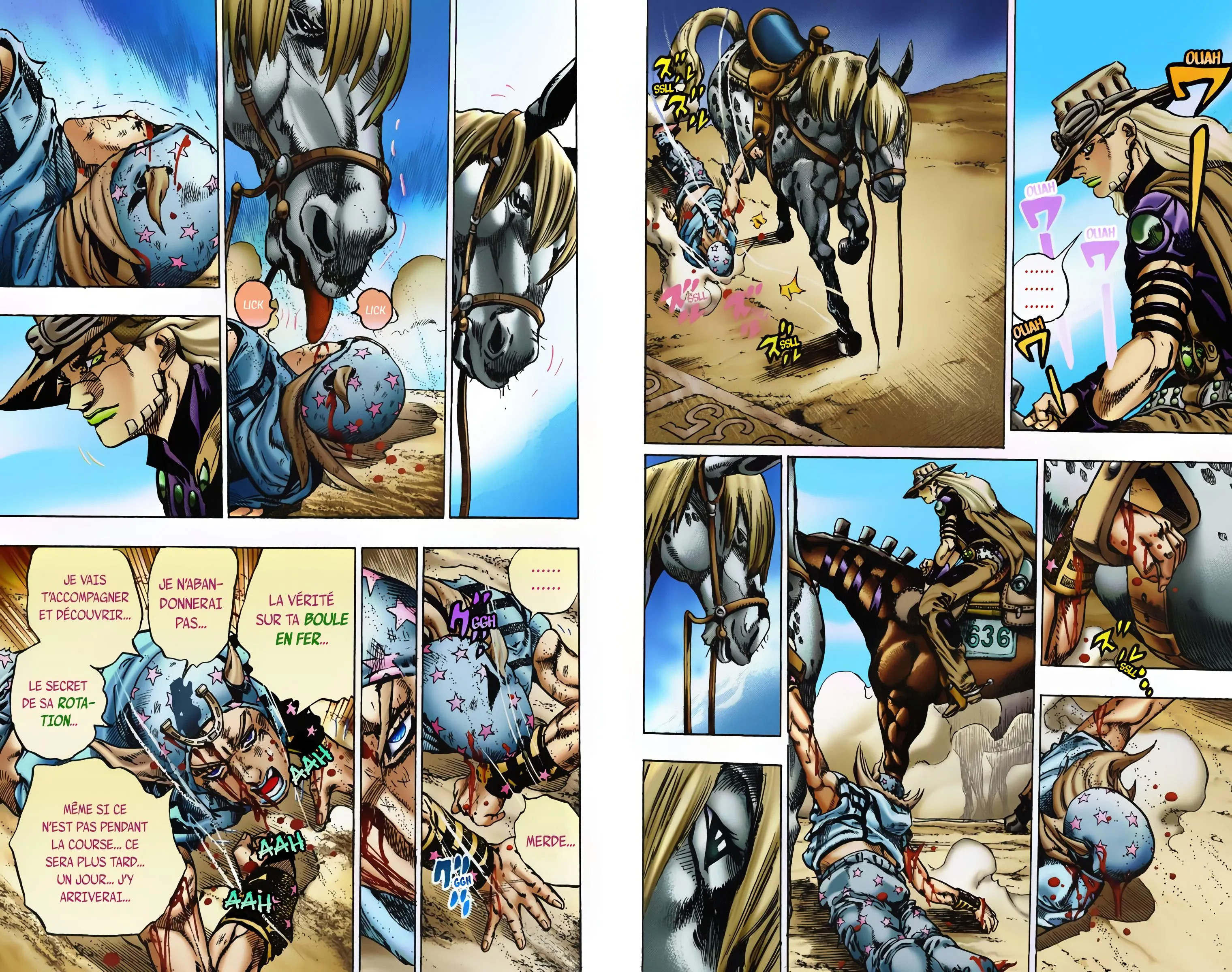 Read JoJo’s Bizarre Adventure Steel Ball Run FR Manga Online