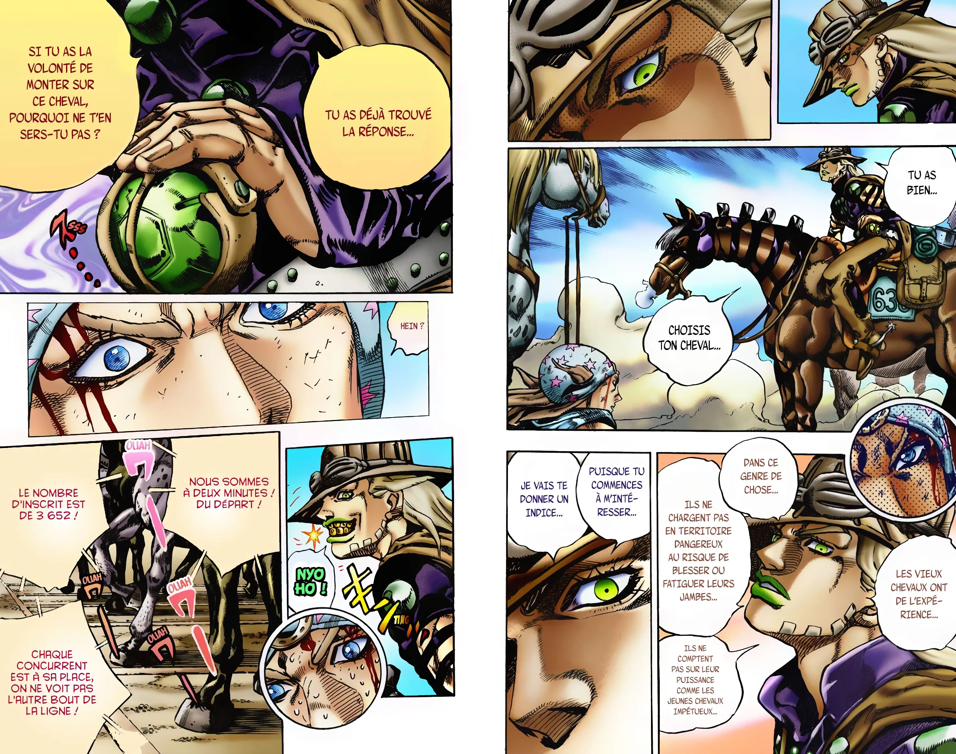 Read JoJo’s Bizarre Adventure Steel Ball Run FR Manga Online