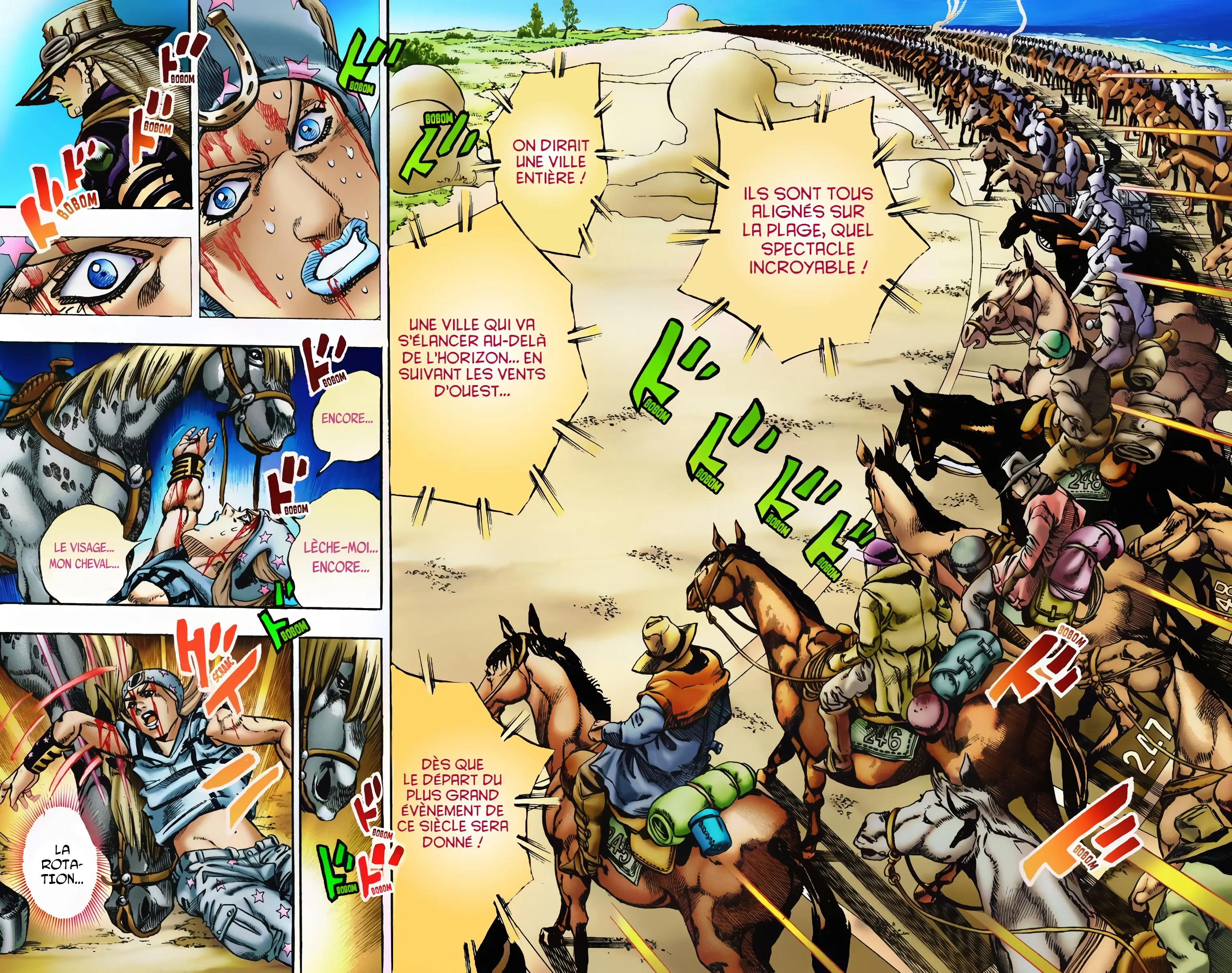 Read JoJo’s Bizarre Adventure Steel Ball Run FR Manga Online