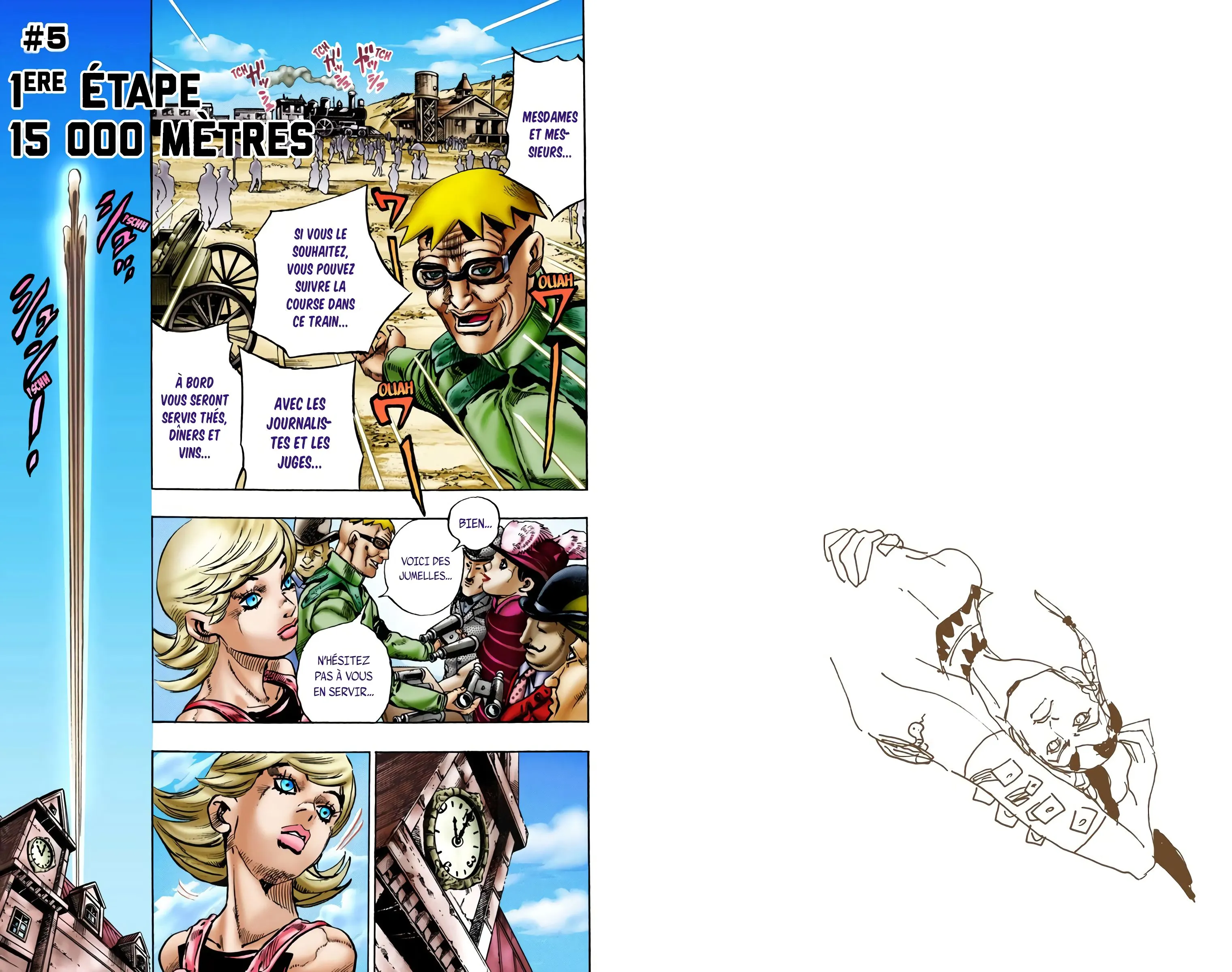 Read JoJo’s Bizarre Adventure Steel Ball Run FR Manga Online