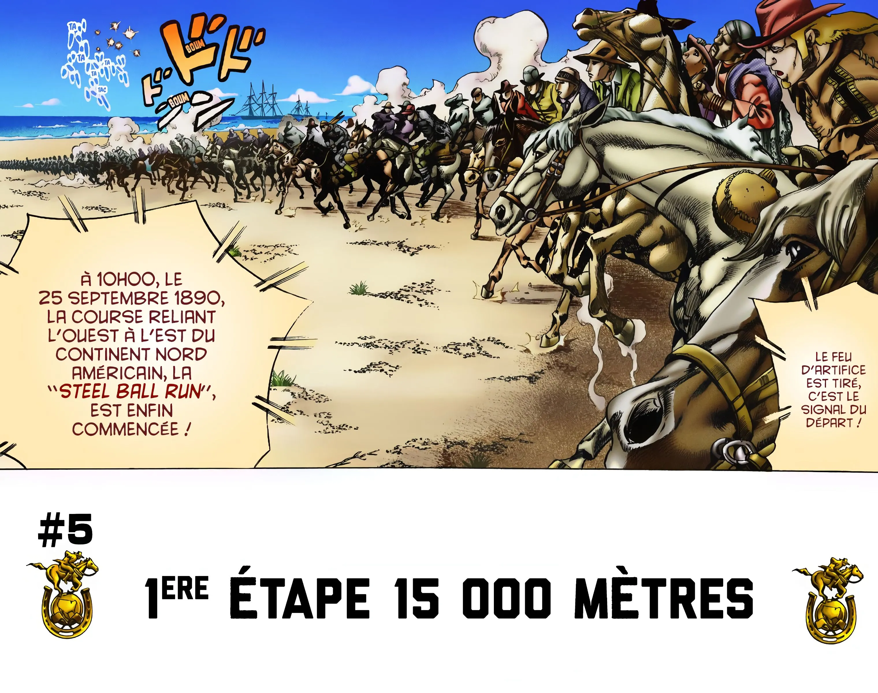 Read JoJo’s Bizarre Adventure Steel Ball Run FR Manga Online