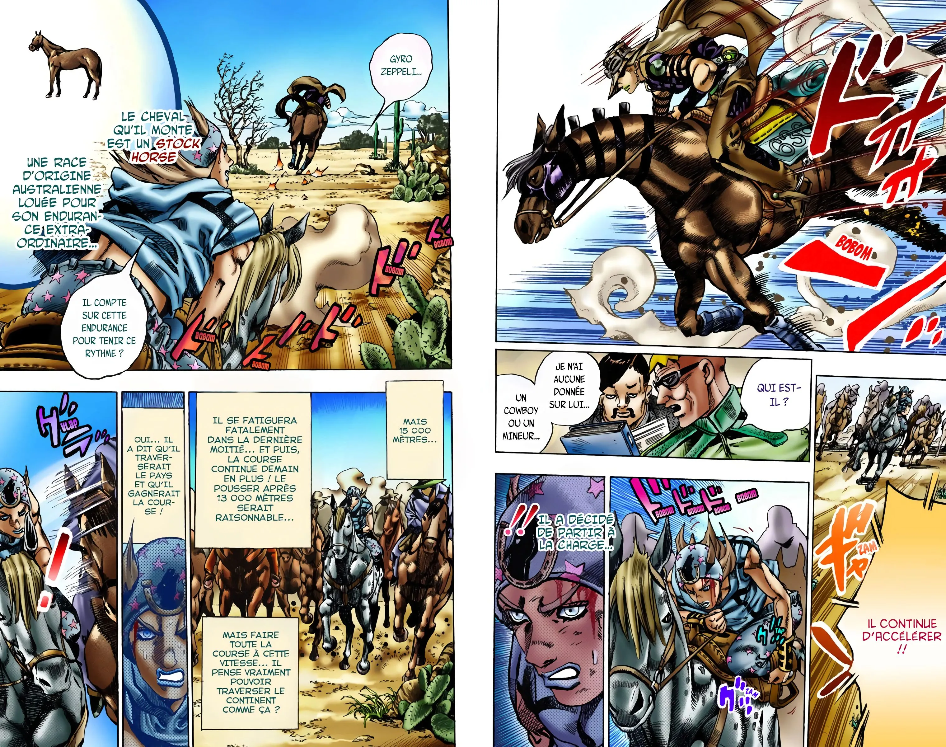 Read JoJo’s Bizarre Adventure Steel Ball Run FR Manga Online