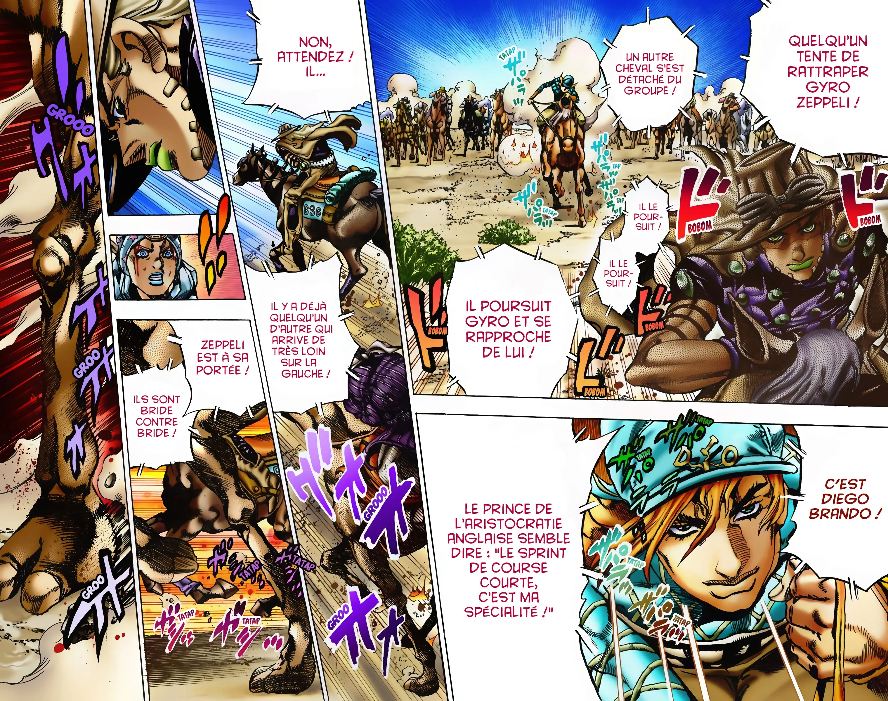 Read JoJo’s Bizarre Adventure Steel Ball Run FR Manga Online