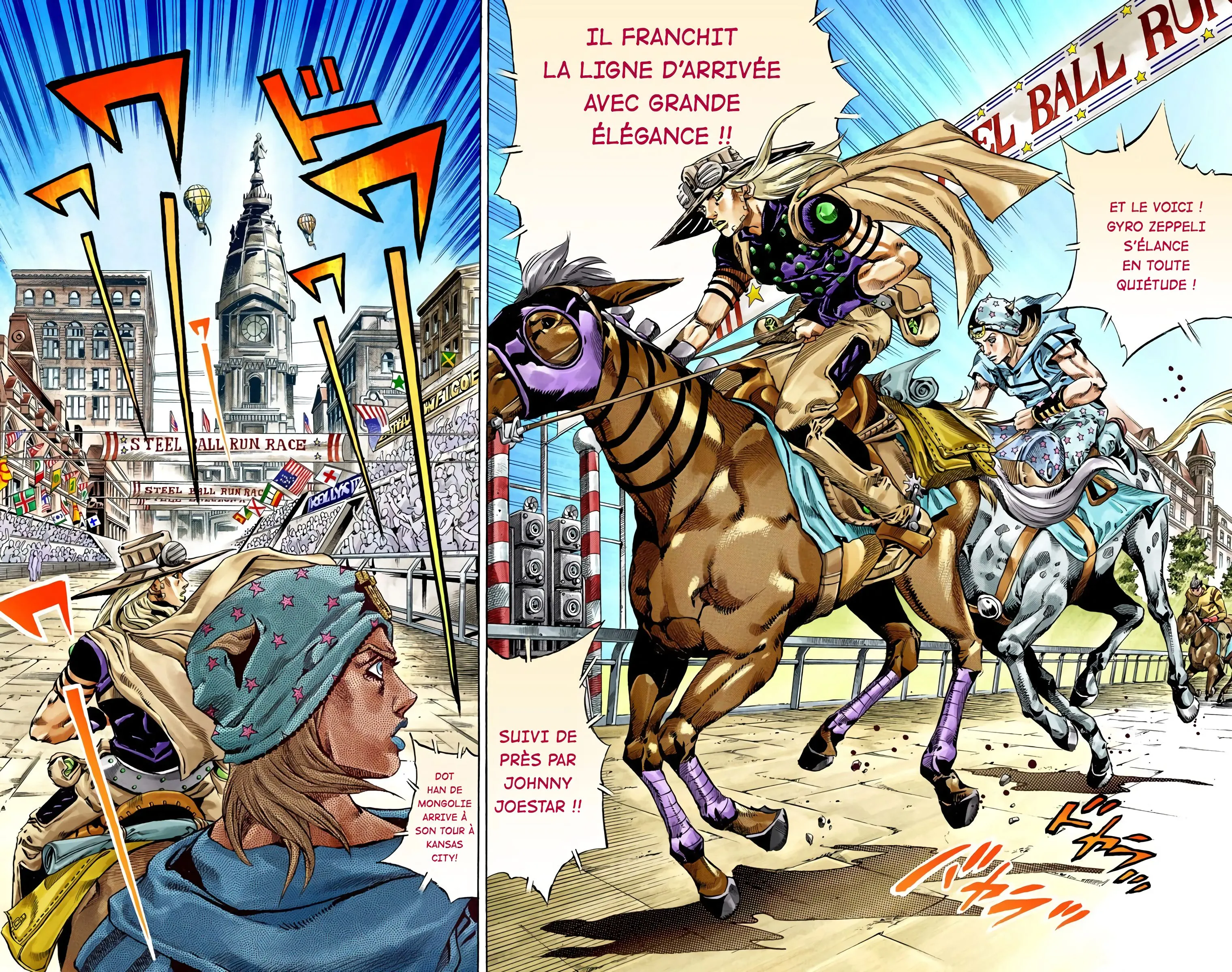 Read JoJo’s Bizarre Adventure Steel Ball Run FR Manga Online