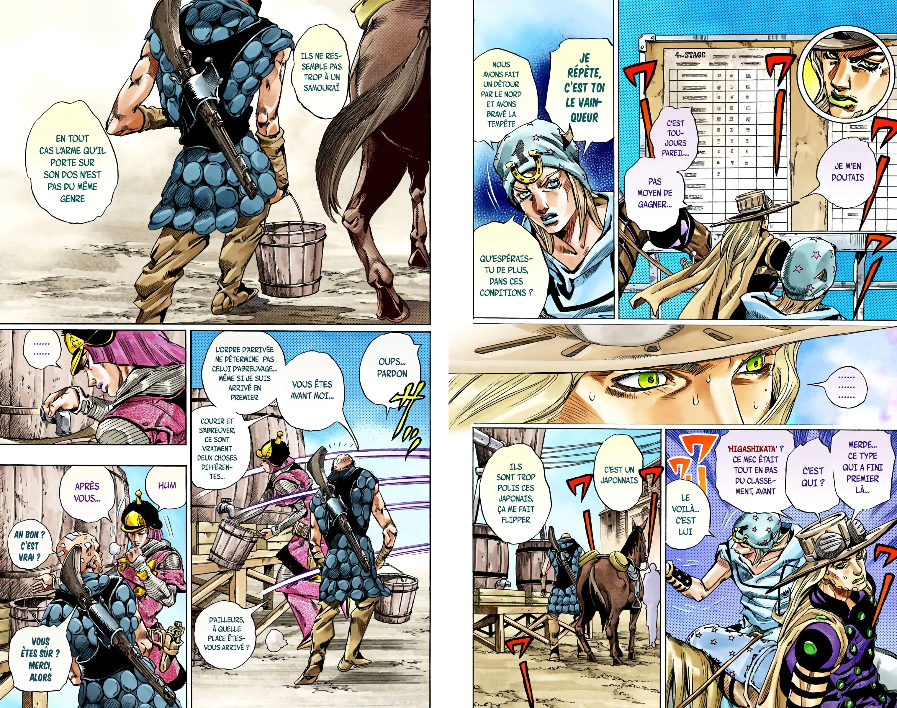 Read JoJo’s Bizarre Adventure Steel Ball Run FR Manga Online