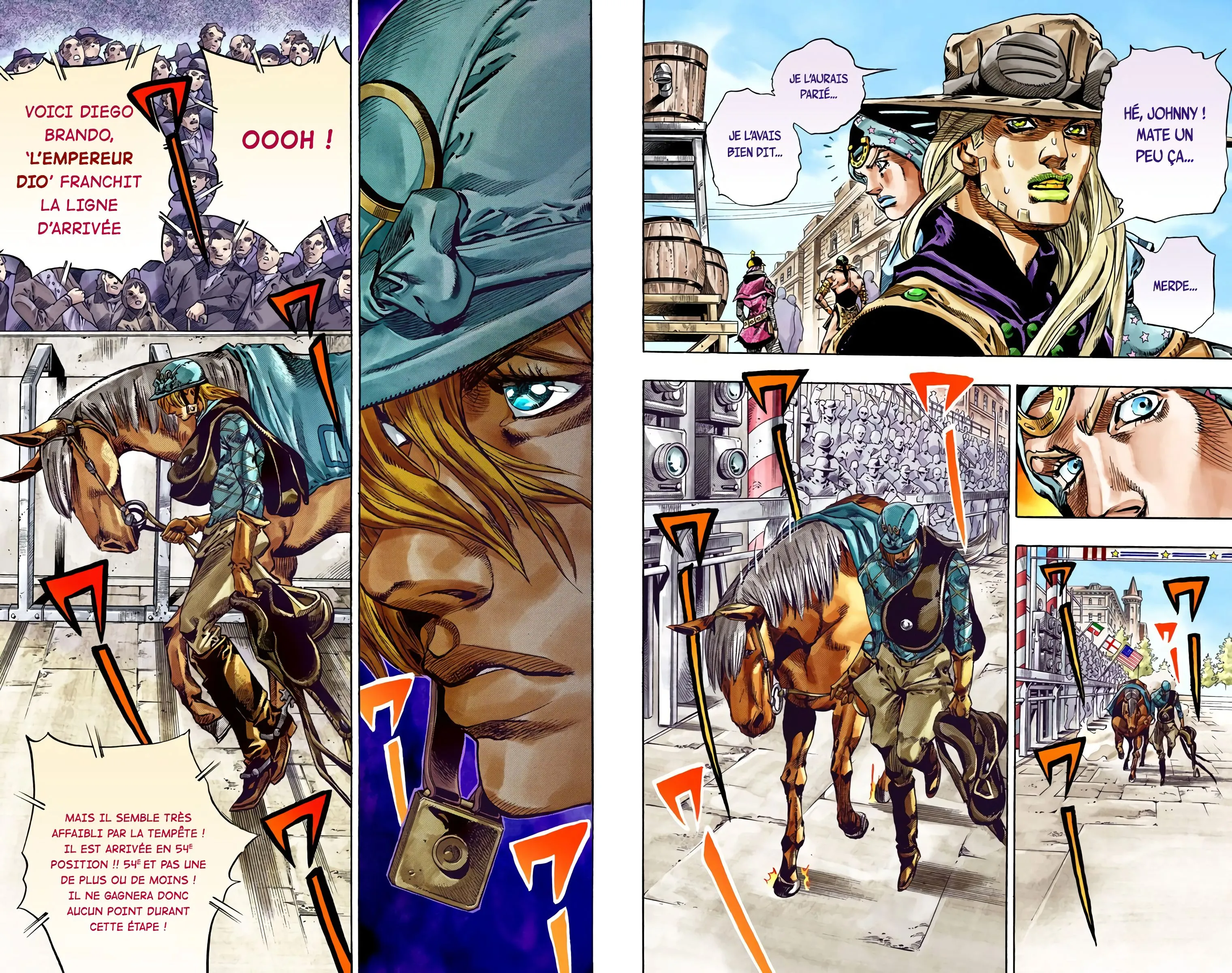 Read JoJo’s Bizarre Adventure Steel Ball Run FR Manga Online