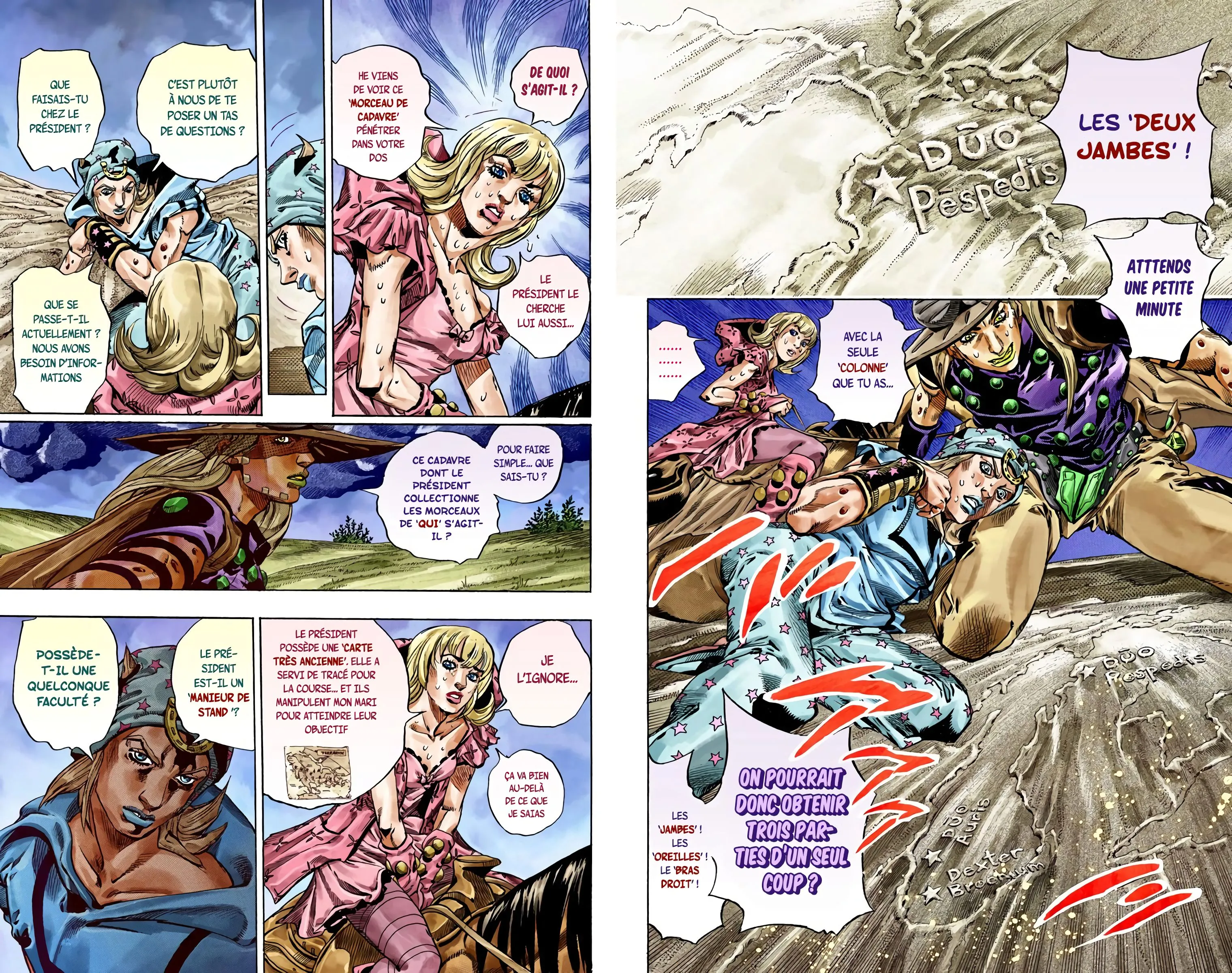 Read JoJo’s Bizarre Adventure Steel Ball Run FR Manga Online