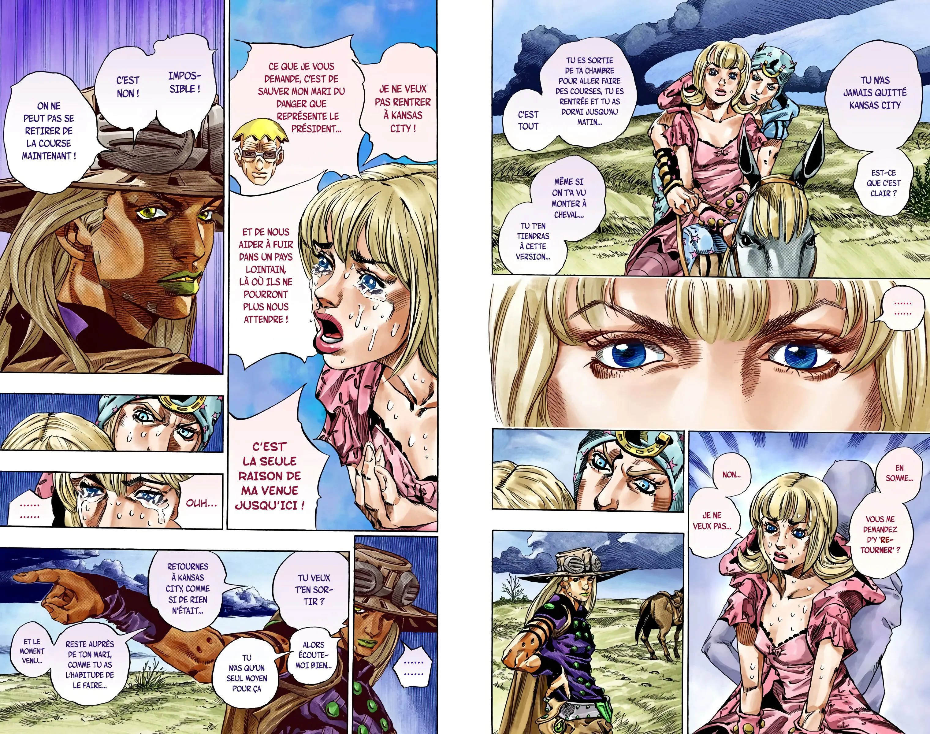 Read JoJo’s Bizarre Adventure Steel Ball Run FR Manga Online
