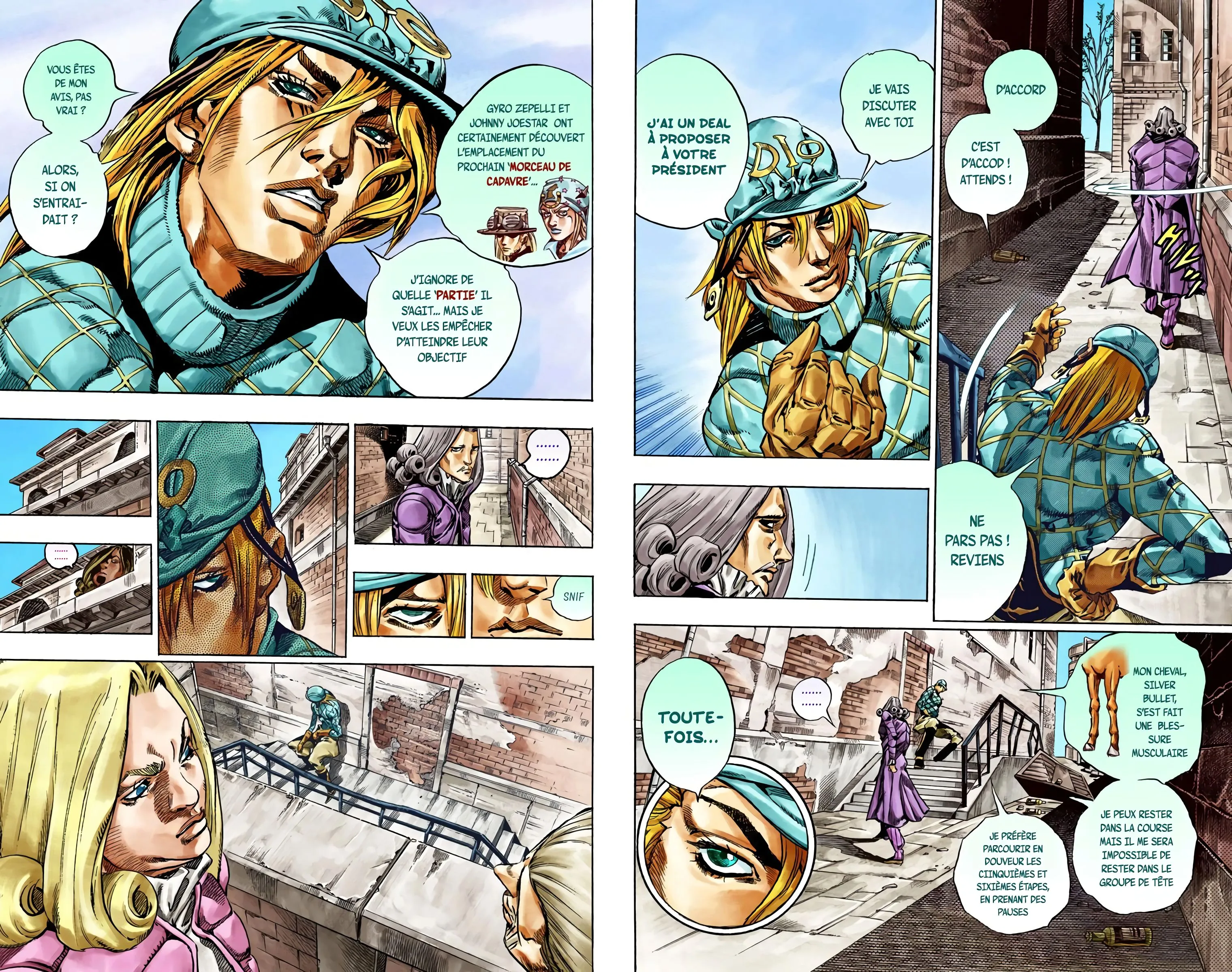 Read JoJo’s Bizarre Adventure Steel Ball Run FR Manga Online