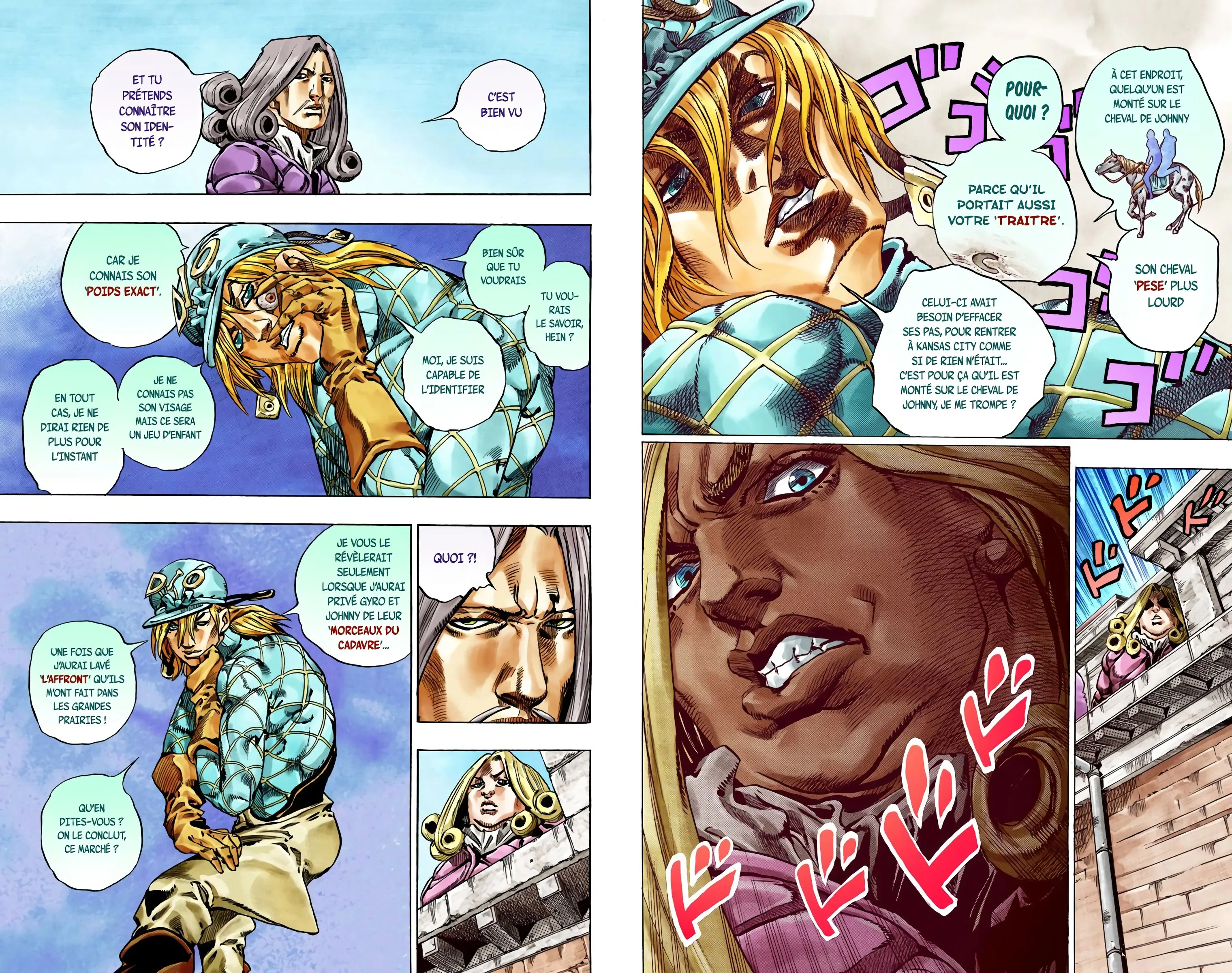 Read JoJo’s Bizarre Adventure Steel Ball Run FR Manga Online