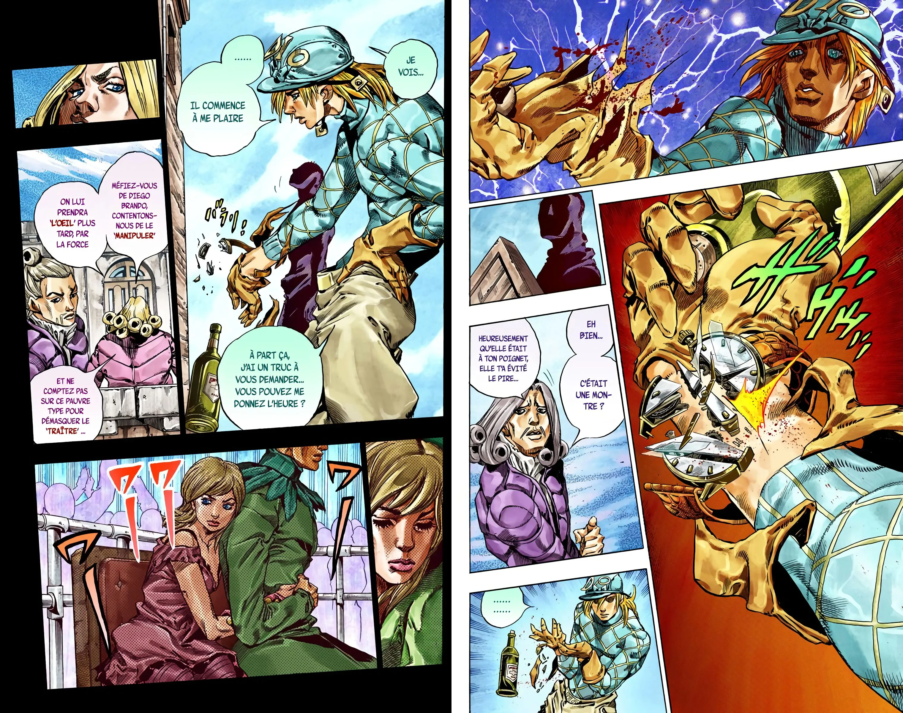 Read JoJo’s Bizarre Adventure Steel Ball Run FR Manga Online