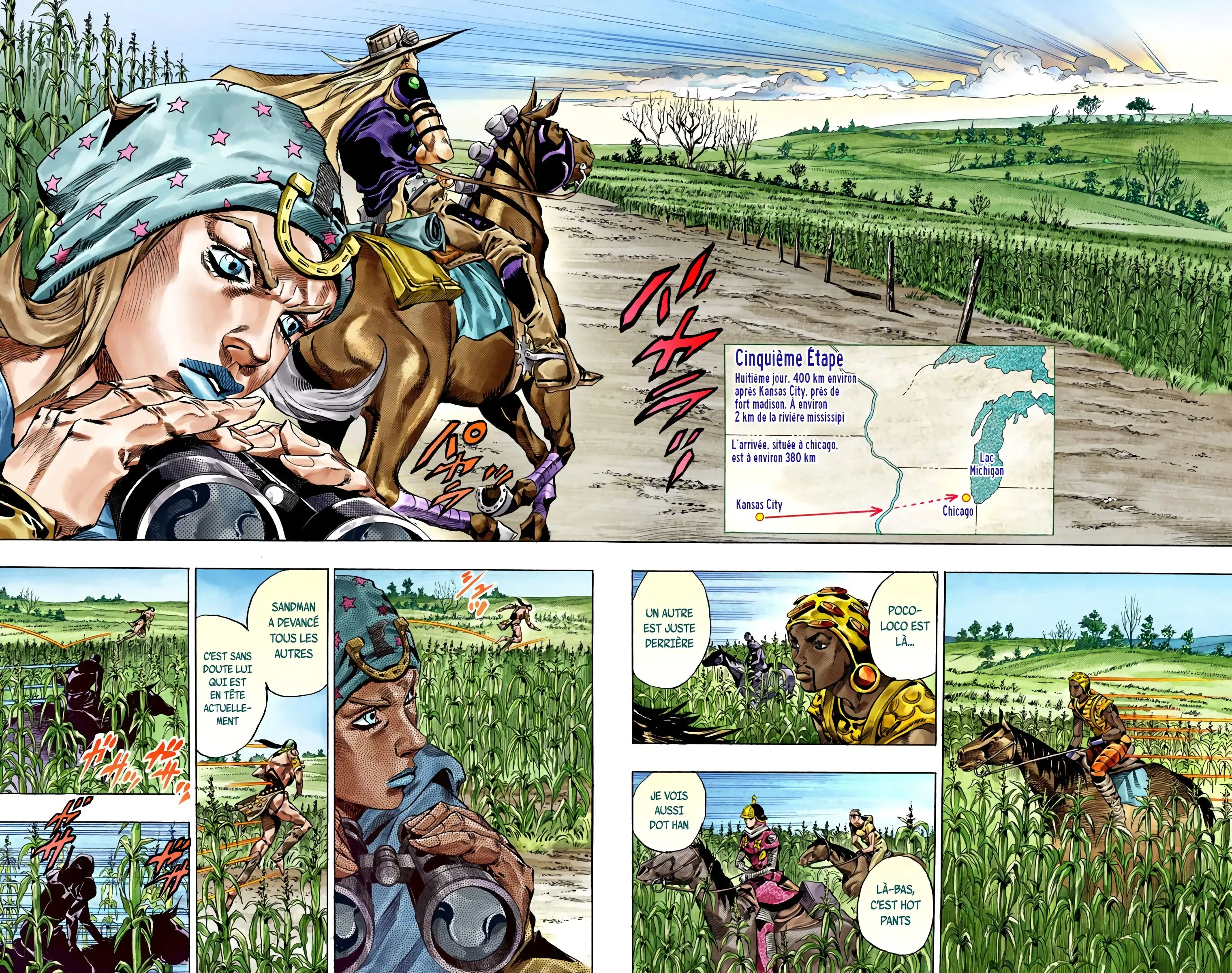 Read JoJo’s Bizarre Adventure Steel Ball Run FR Manga Online