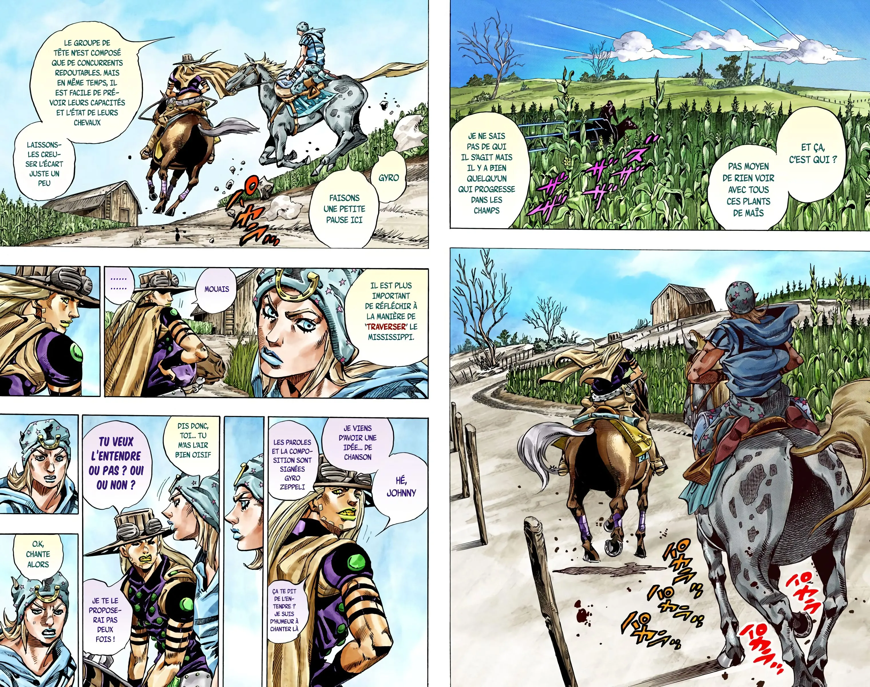 Read JoJo’s Bizarre Adventure Steel Ball Run FR Manga Online