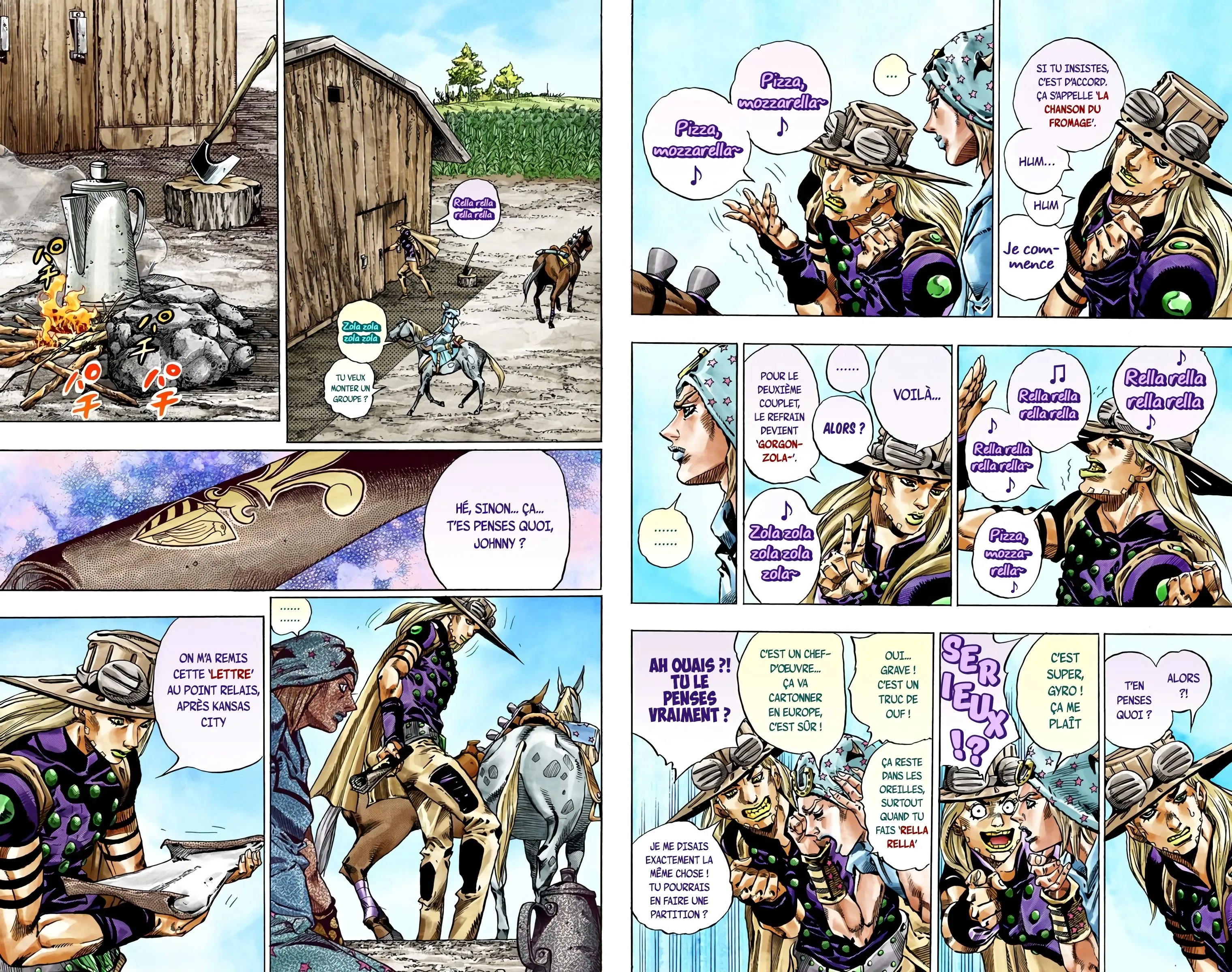 Read JoJo’s Bizarre Adventure Steel Ball Run FR Manga Online