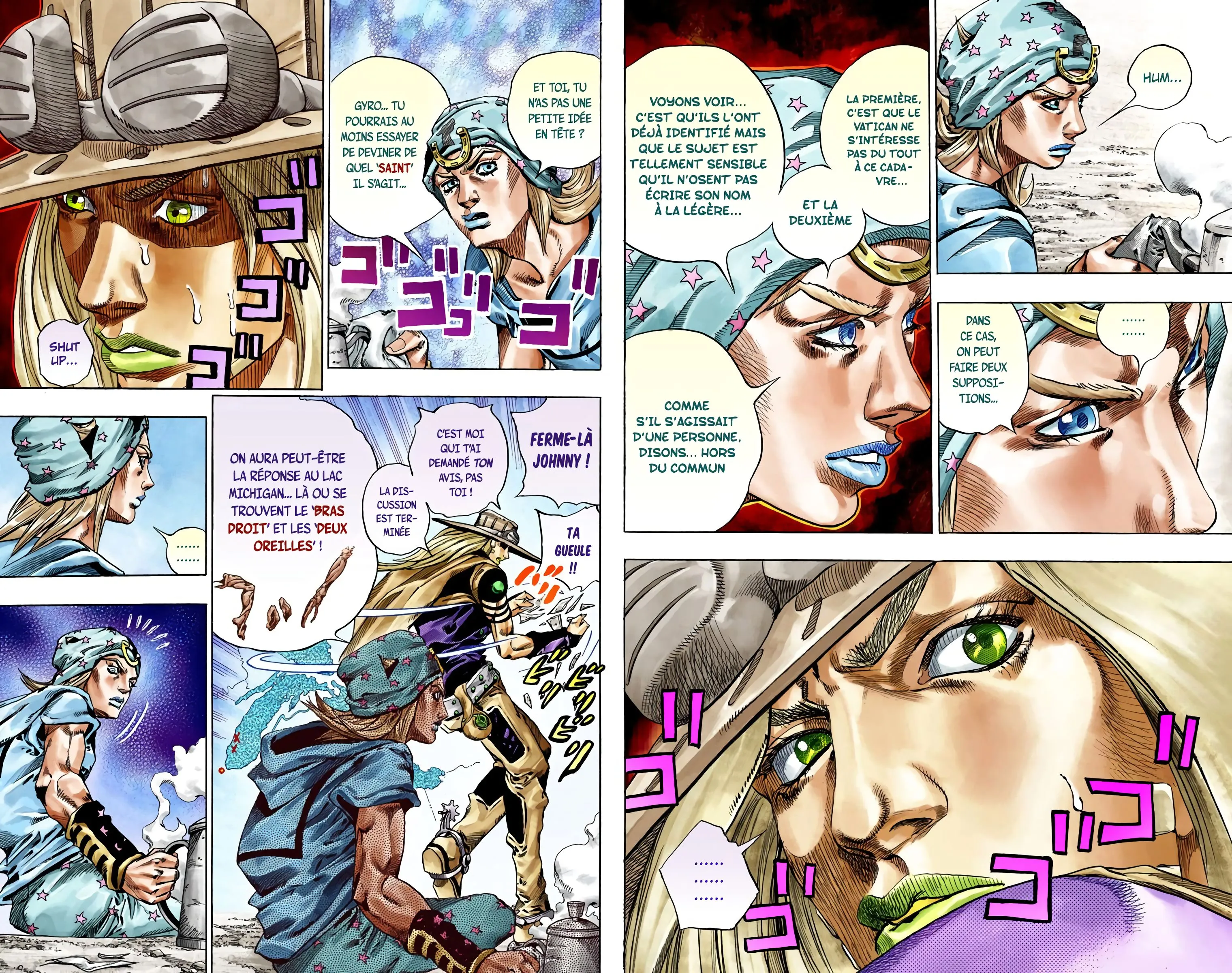 Read JoJo’s Bizarre Adventure Steel Ball Run FR Manga Online