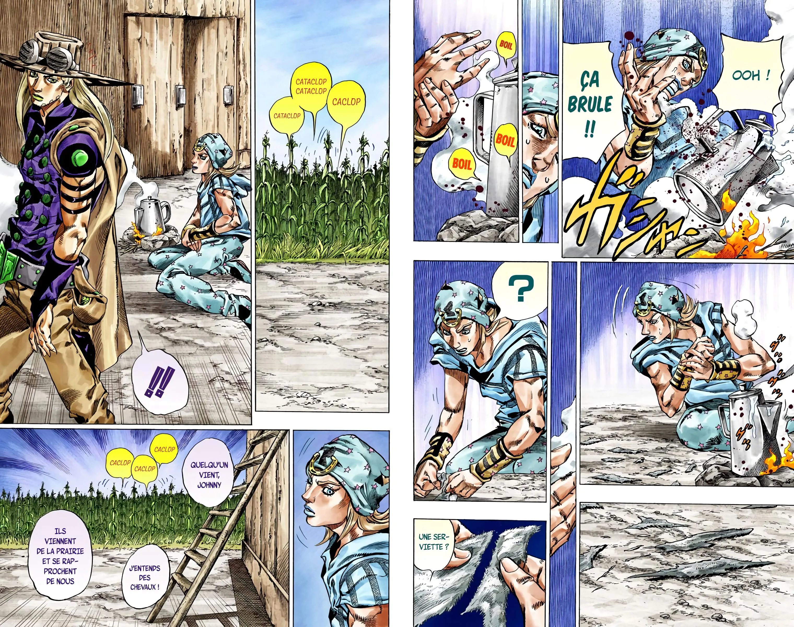 Read JoJo’s Bizarre Adventure Steel Ball Run FR Manga Online